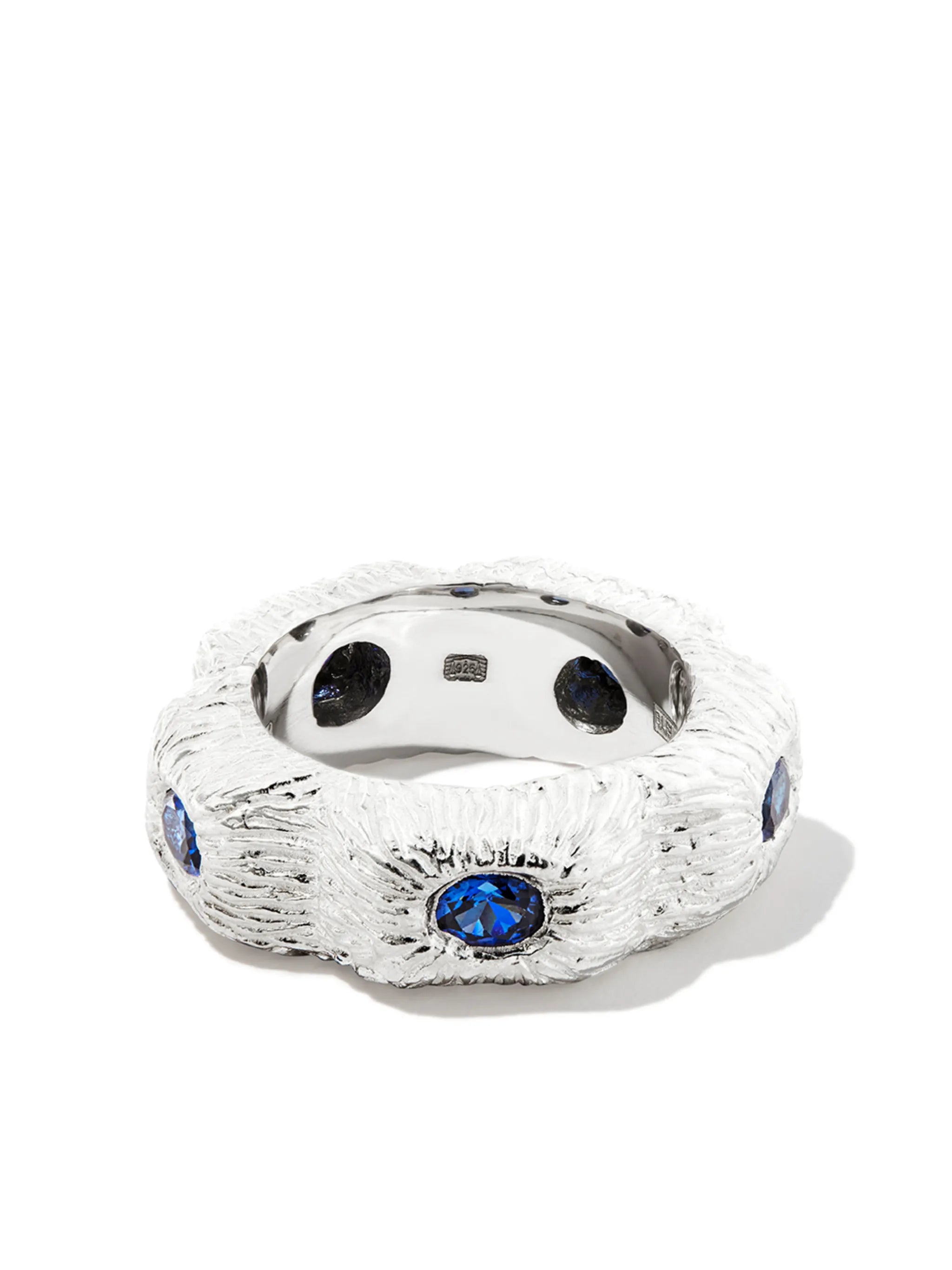 Rasied Dome sapphire ring