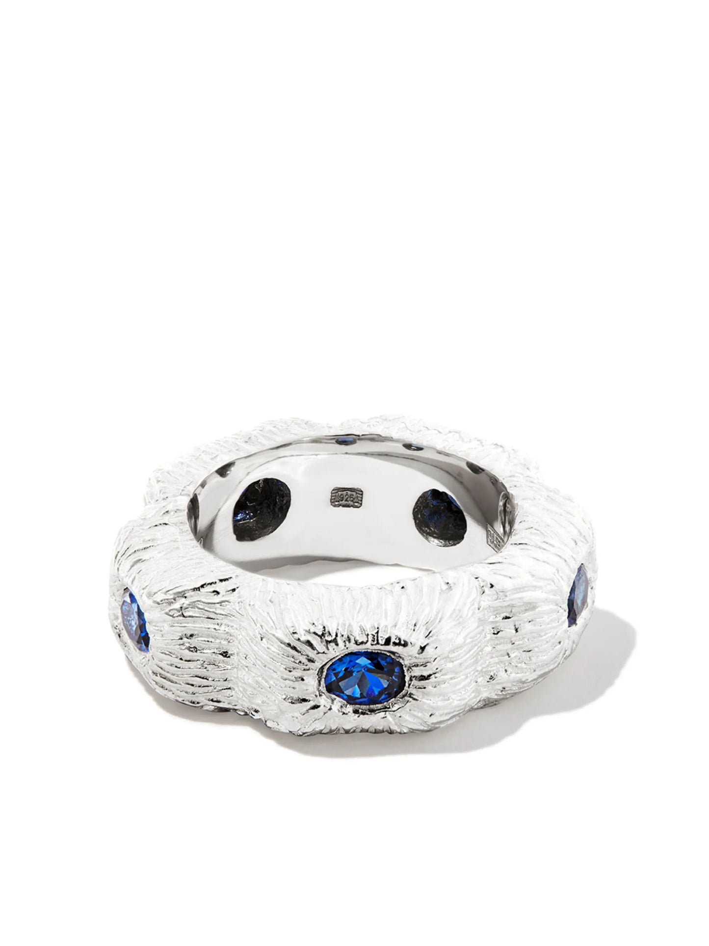 Rasied Dome sapphire ring