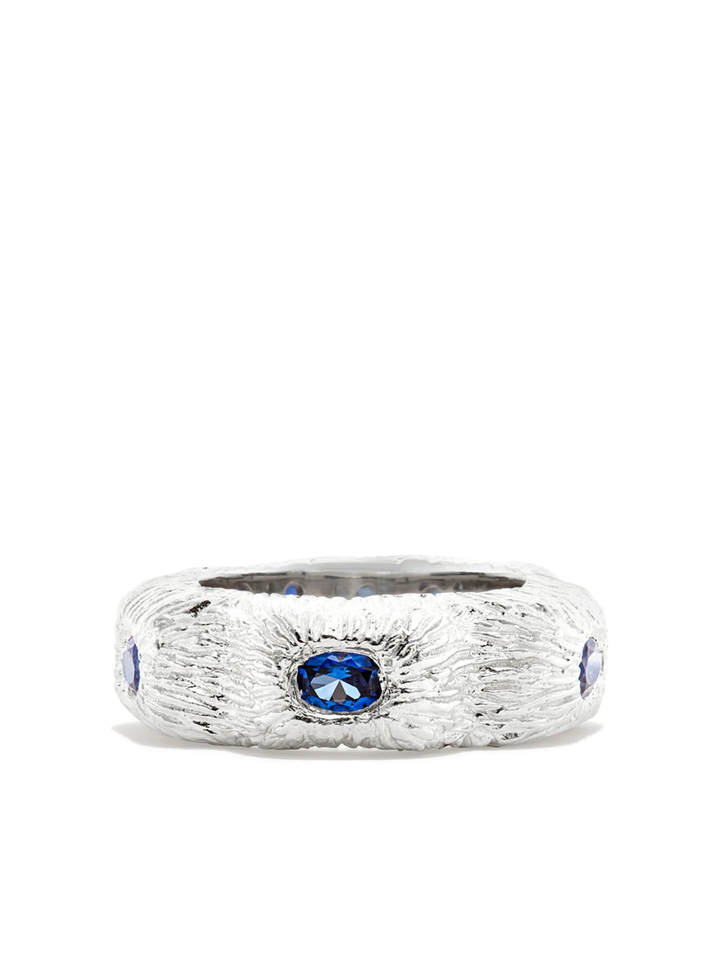 Rasied Dome sapphire ring