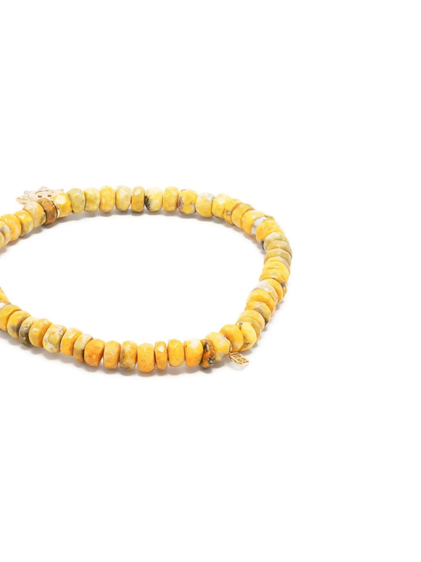 14kt yellow gold bead bracelet