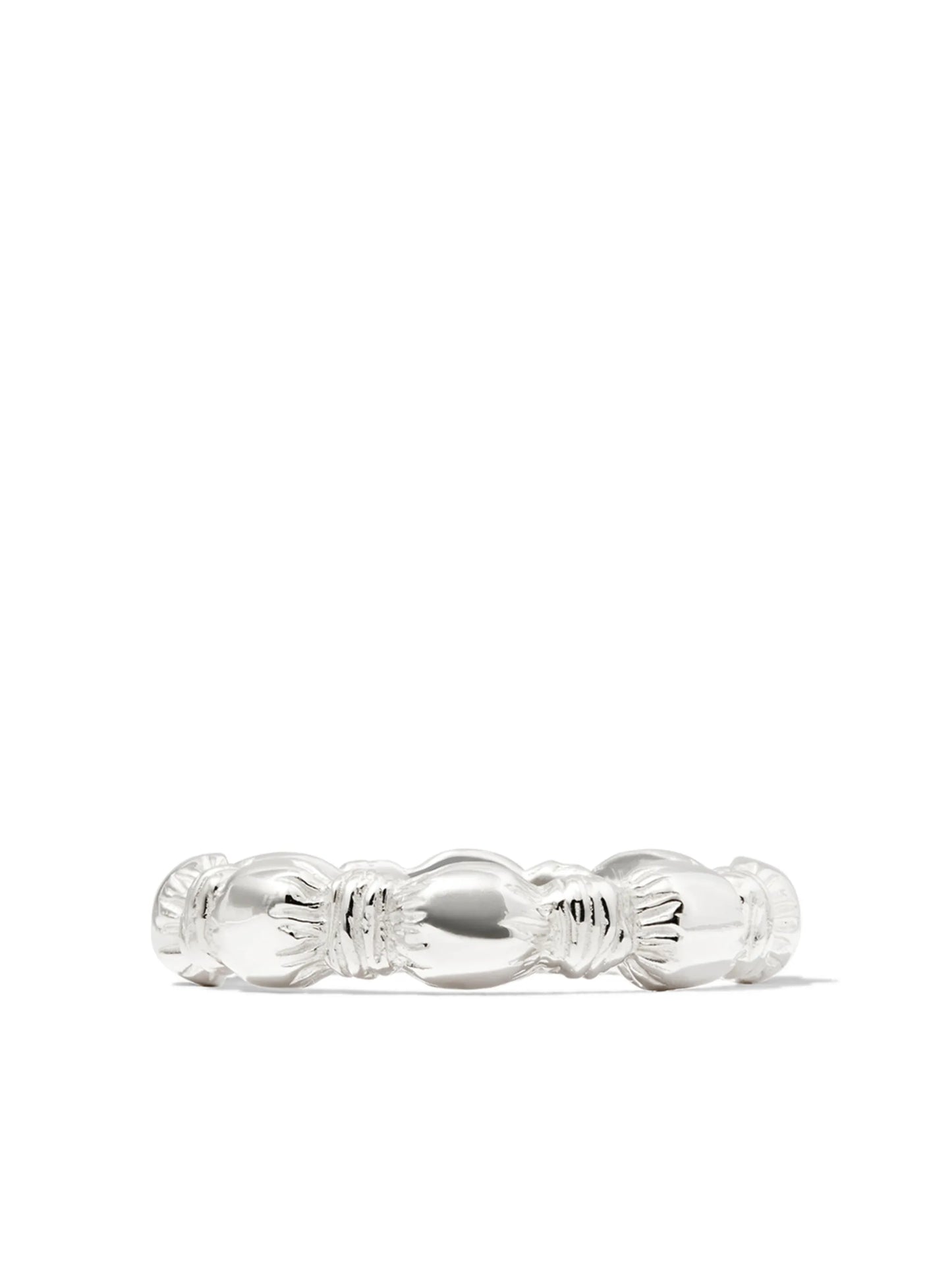 sterling silver Nature Round Root ring