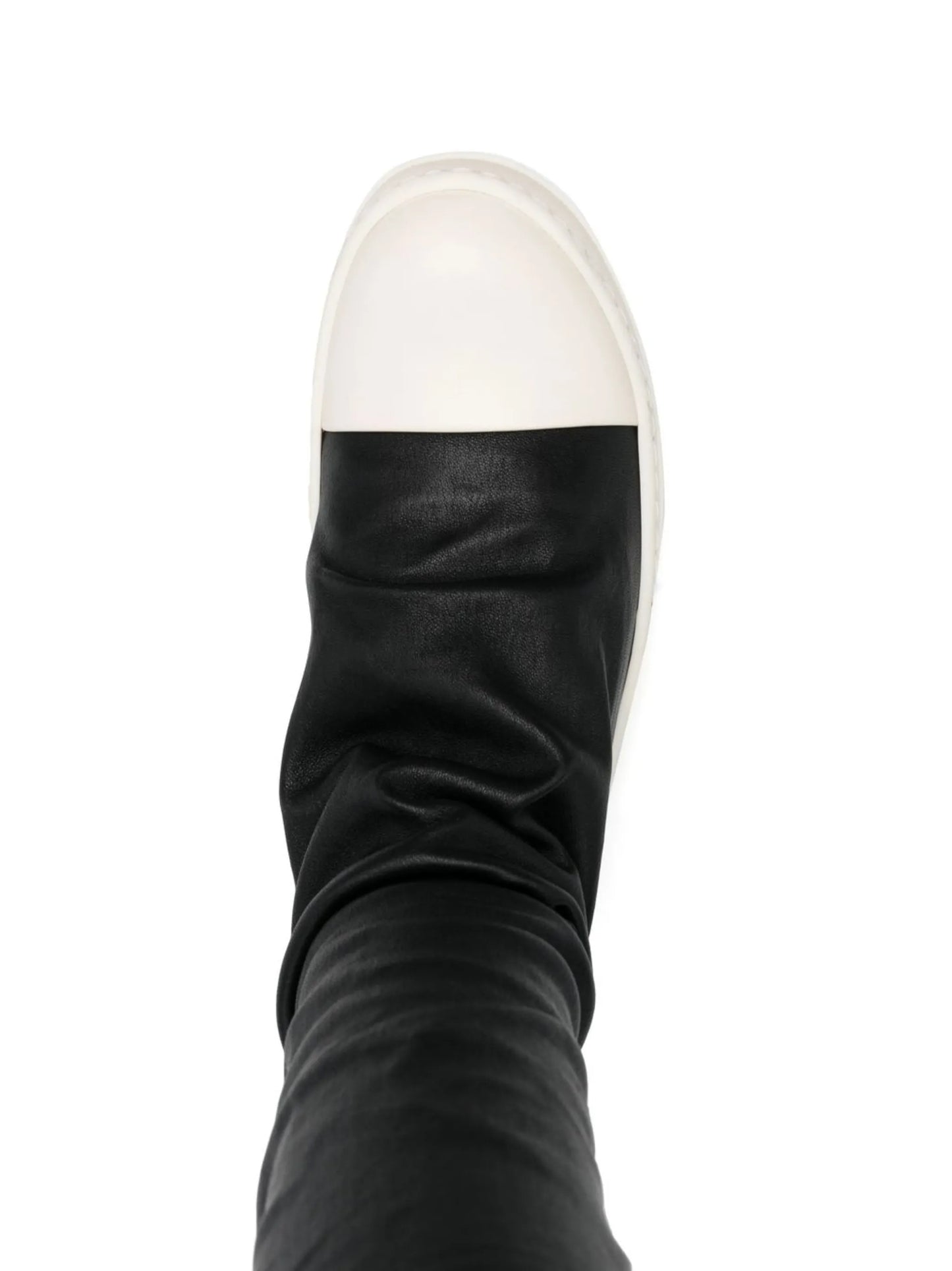 thigh-high flatform boots