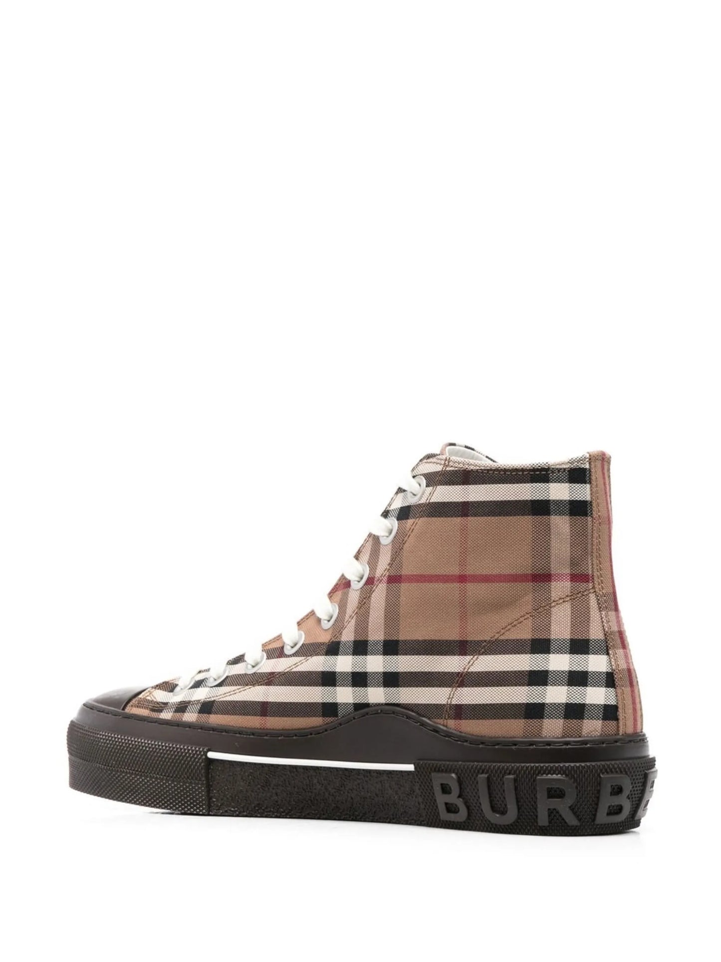 Vintage Check high-top sneakers