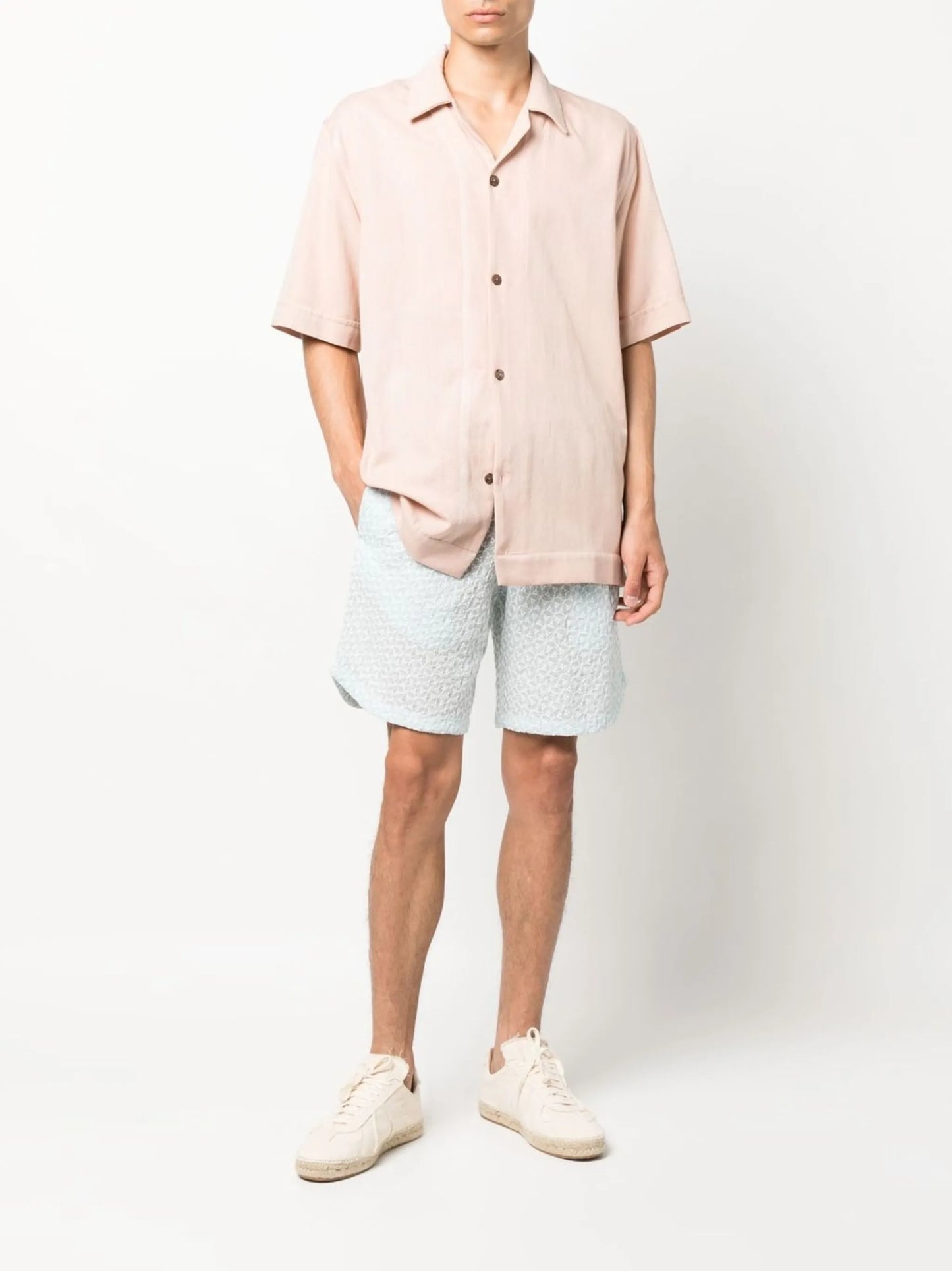 Hiri drawstring-waist shorts