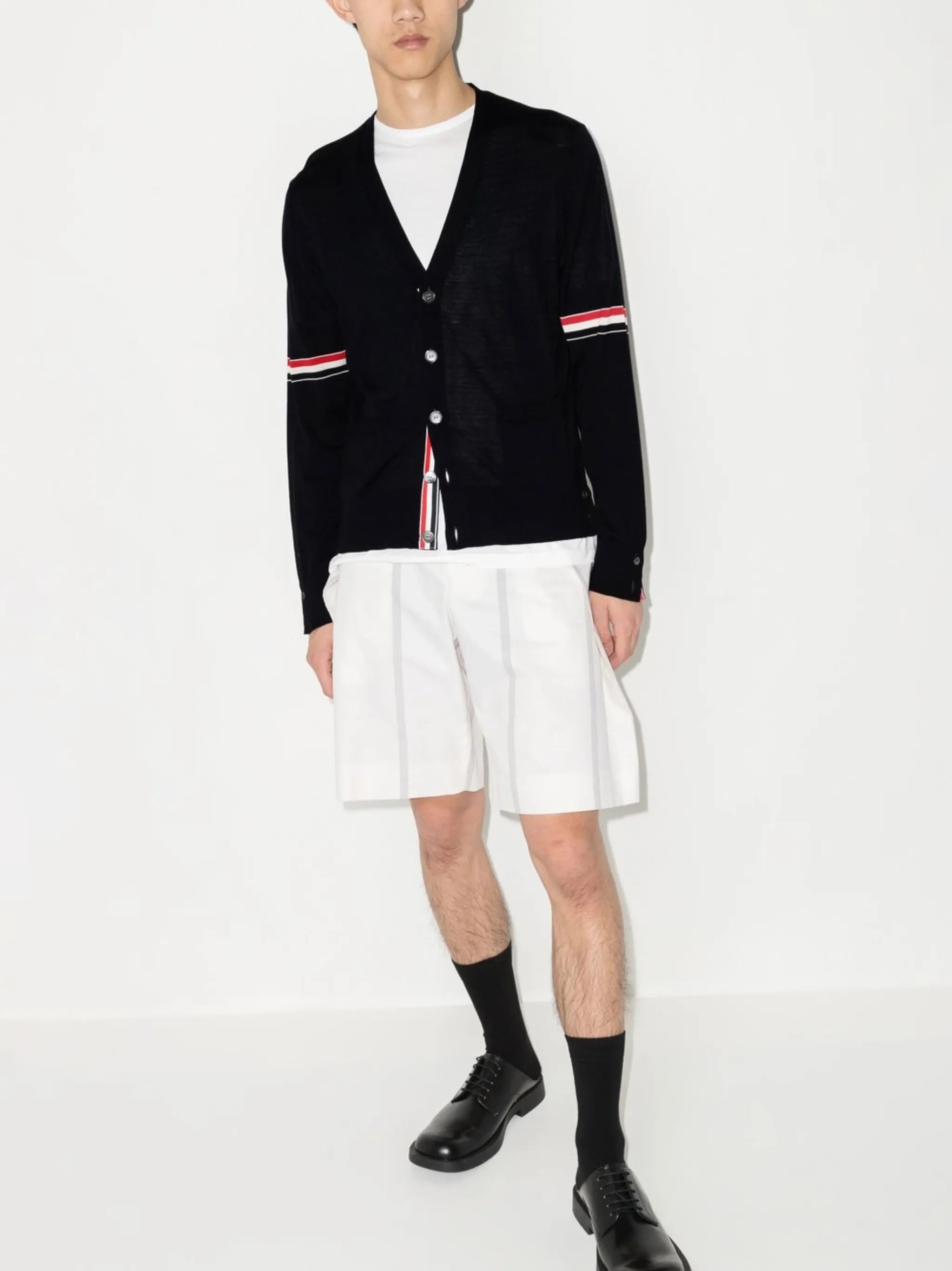 RWB knitted cardigan
