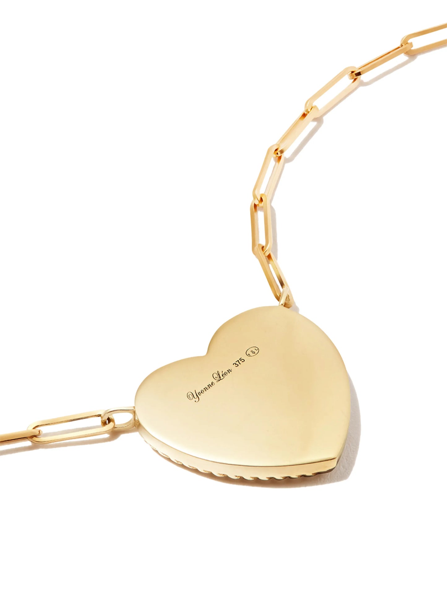 18kt yellow gold agate heart diamond pendant necklace