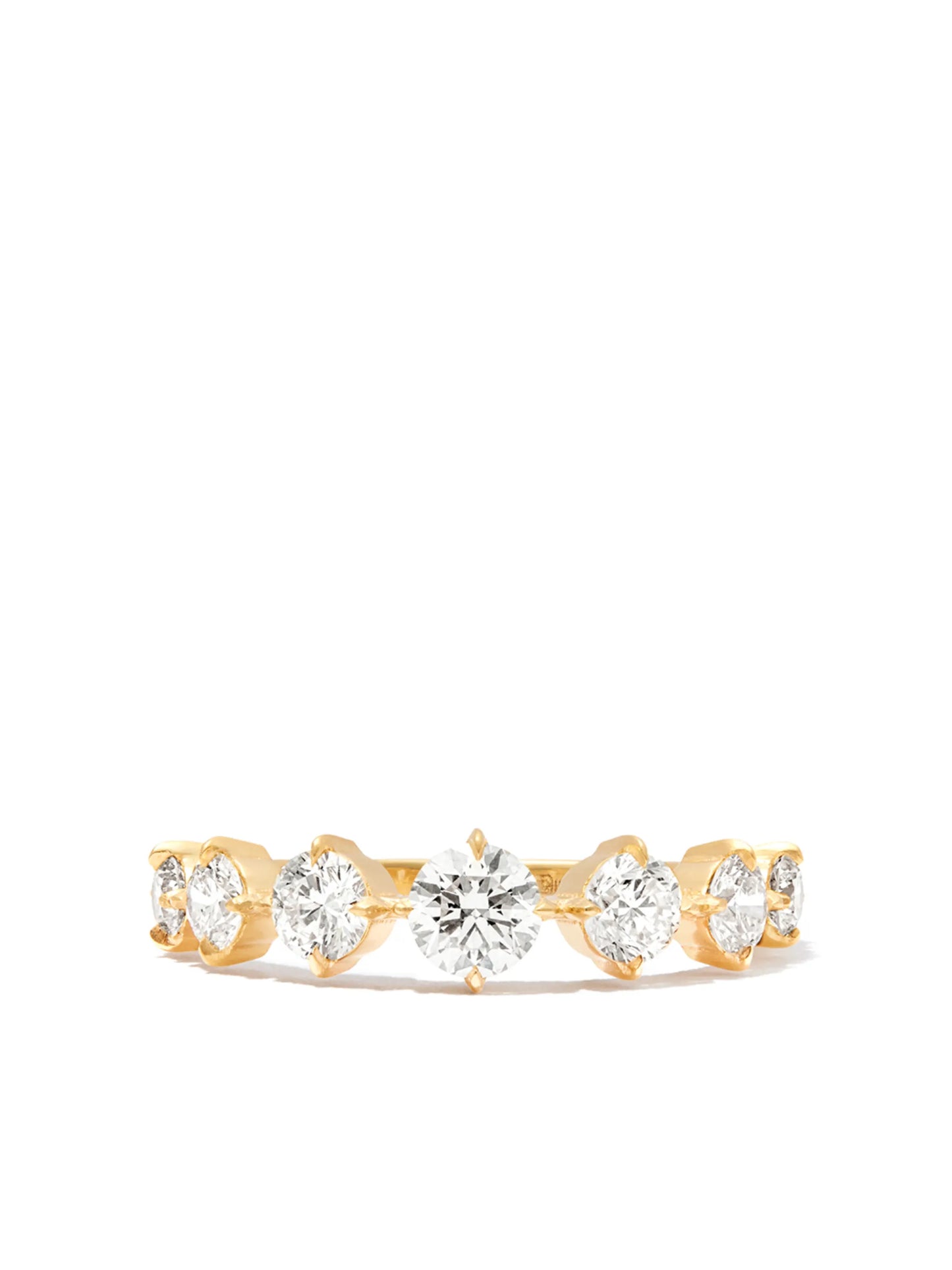 18kt yellow gold Éclat diamond ring