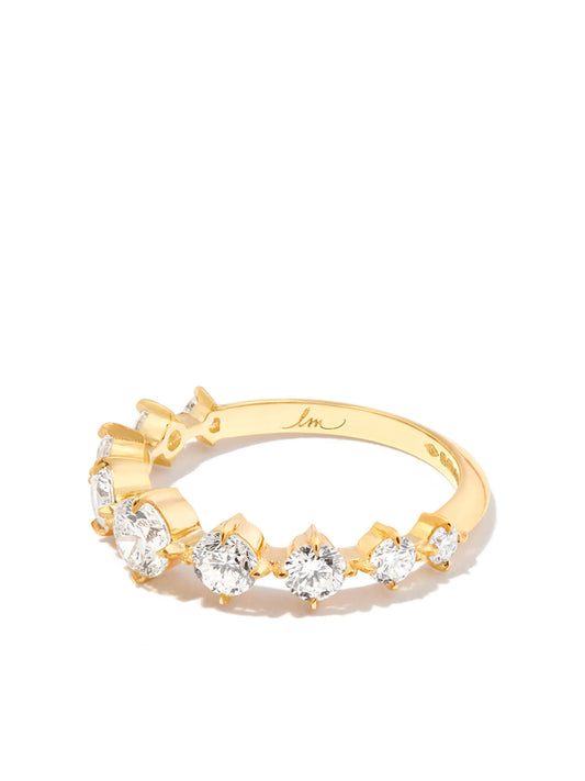 18kt yellow gold Éclat diamond ring