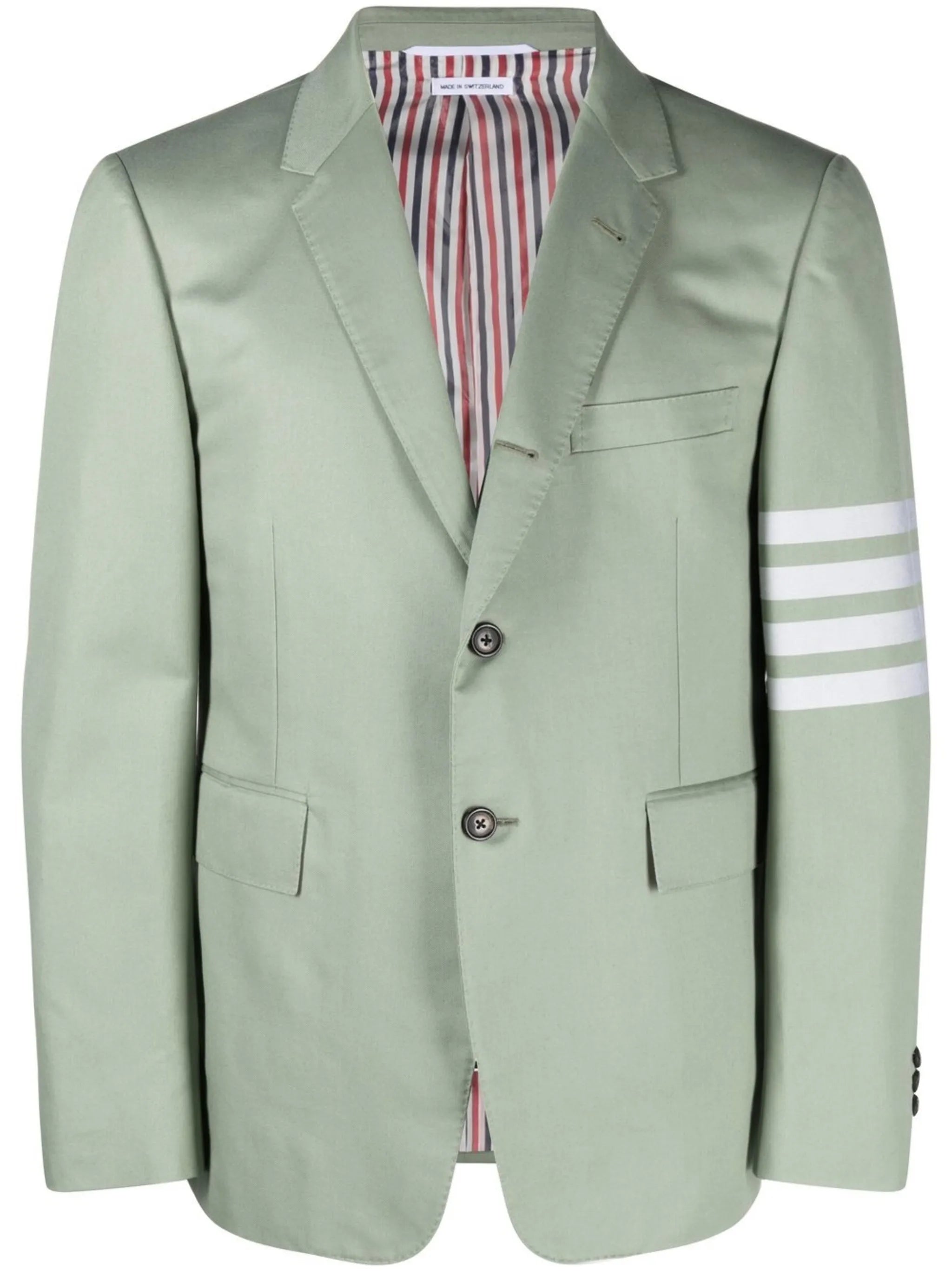 4-Bar stripe single-breasted blazer