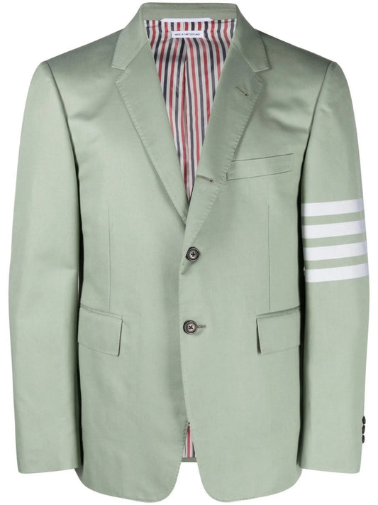 4-Bar stripe single-breasted blazer