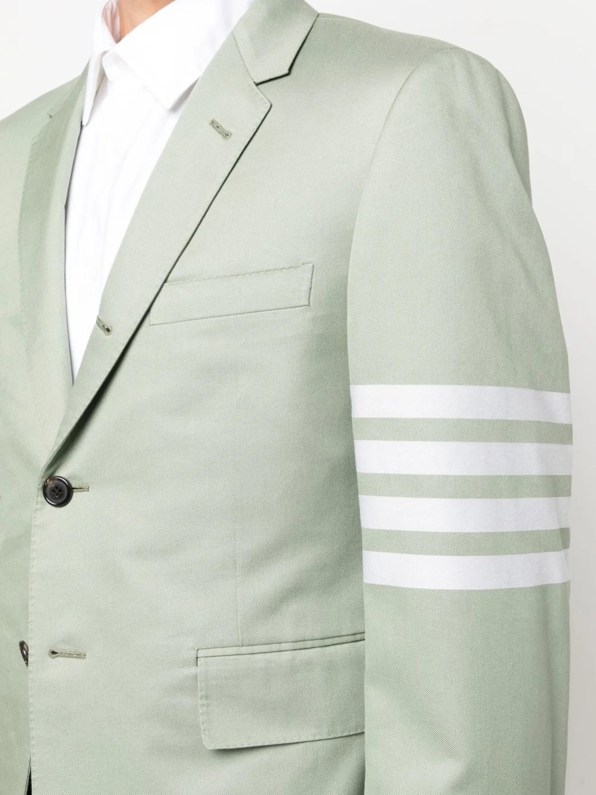 4-Bar stripe single-breasted blazer