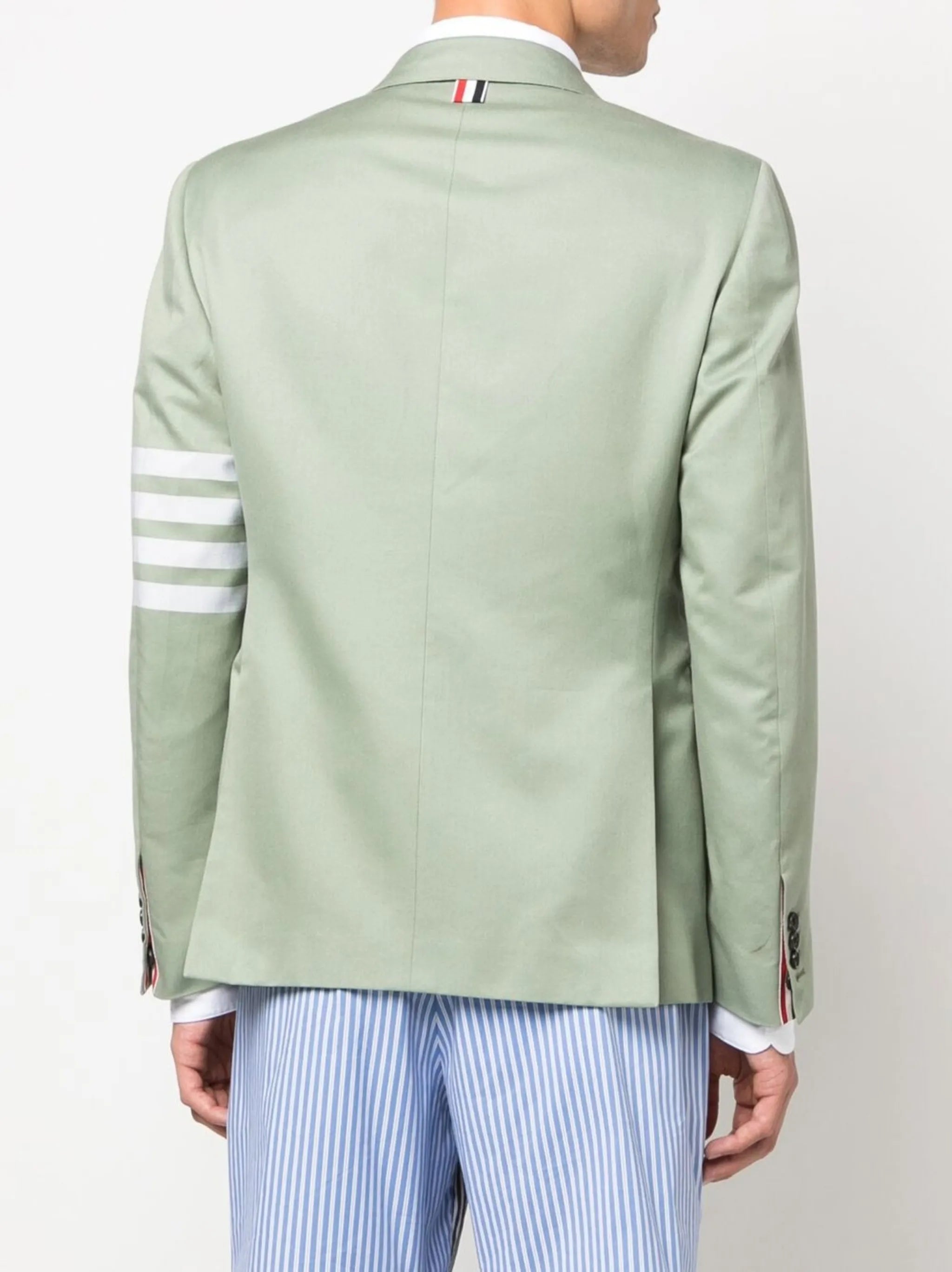 4-Bar stripe single-breasted blazer