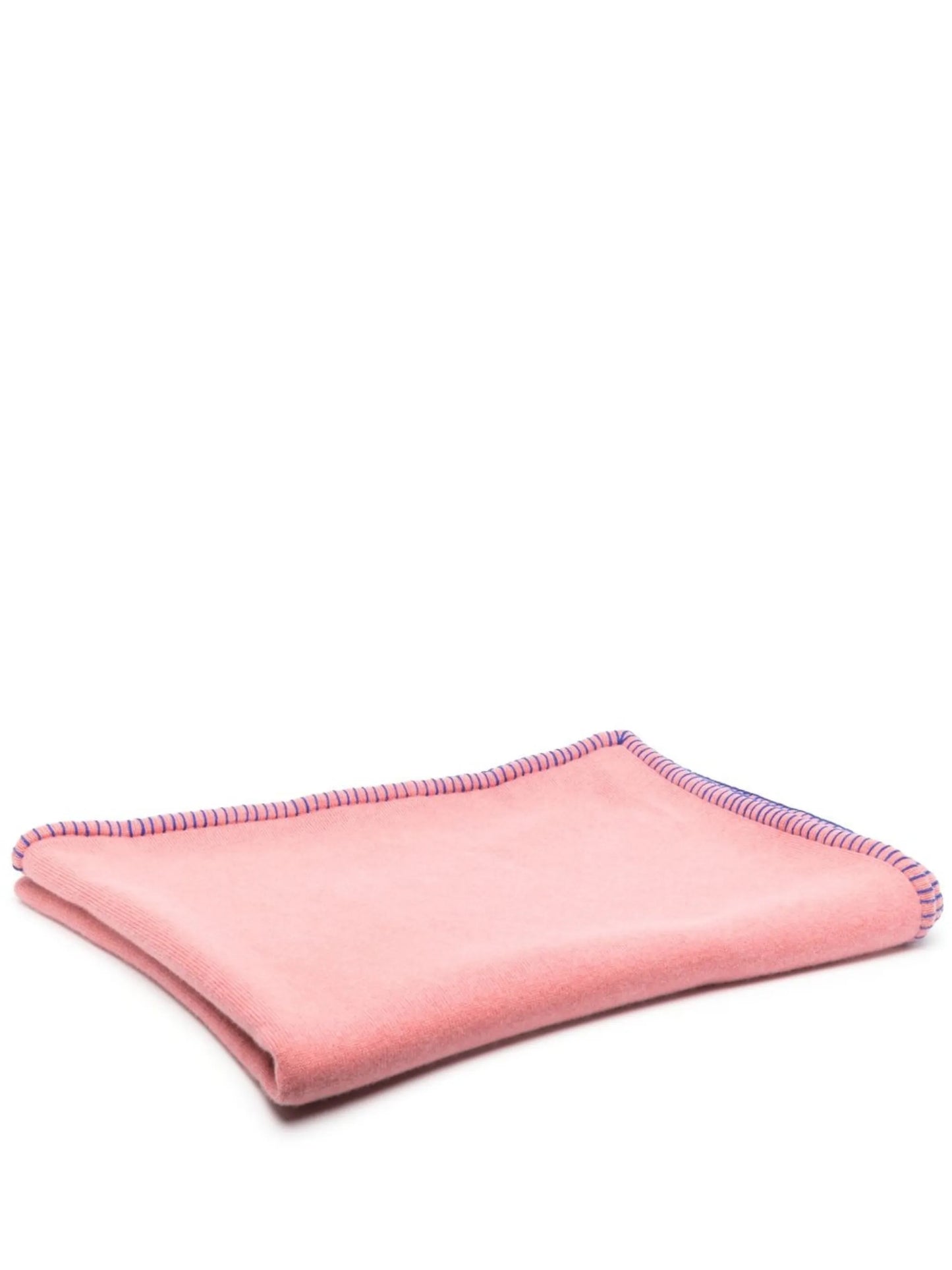 Stockholm stitched-edge cashmere blanket