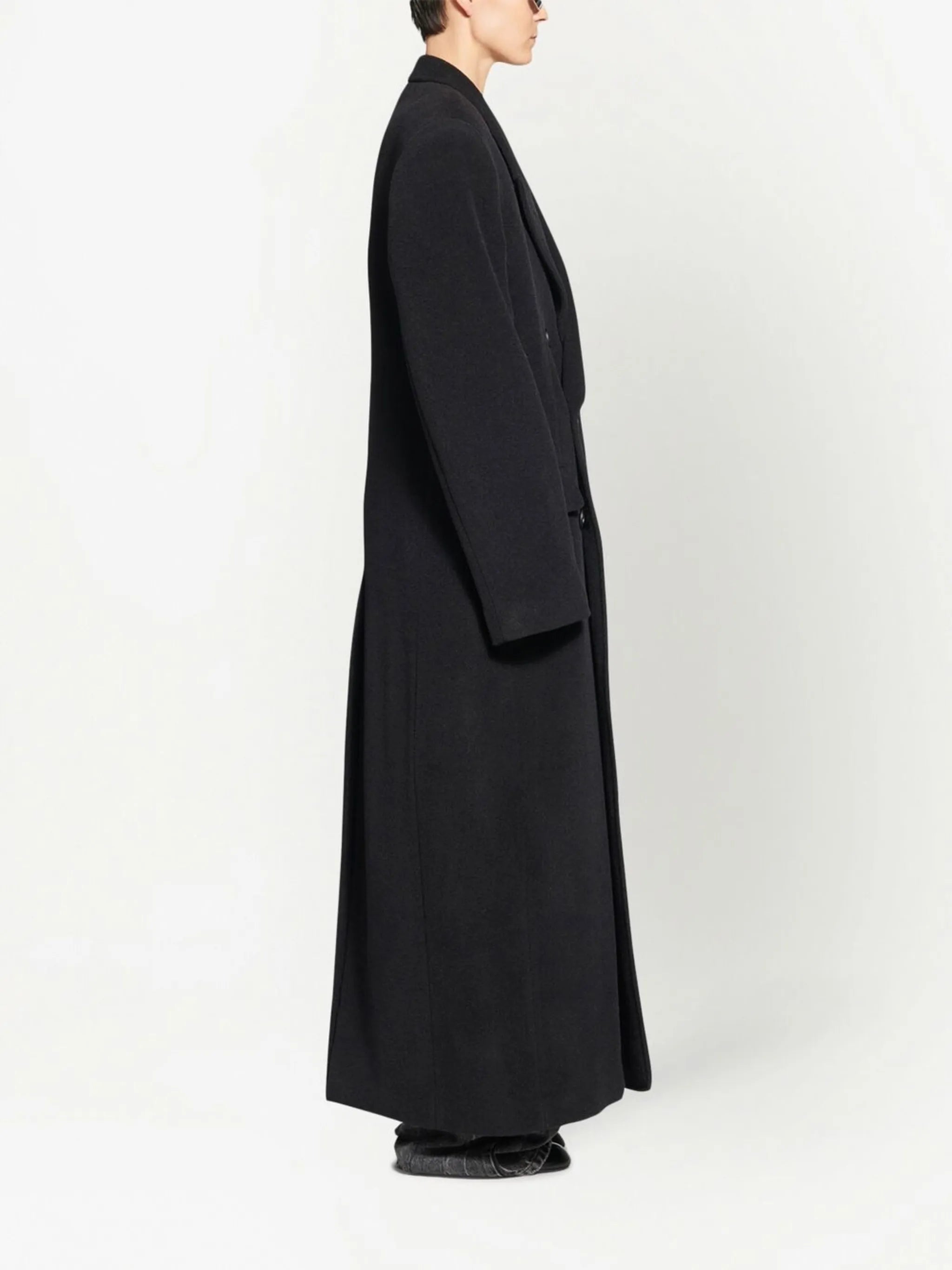 oversize double breasted coat