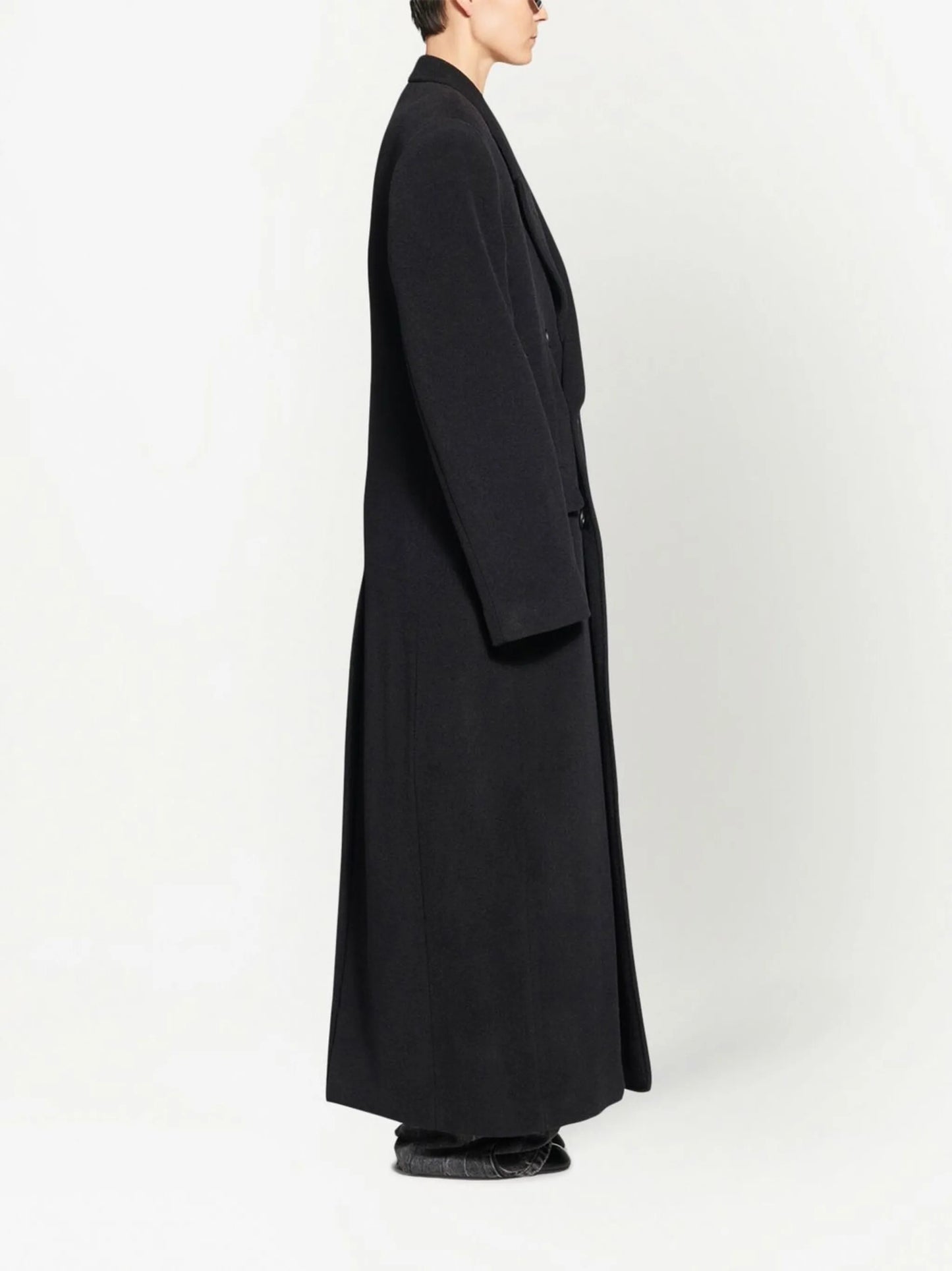 oversize double breasted coat