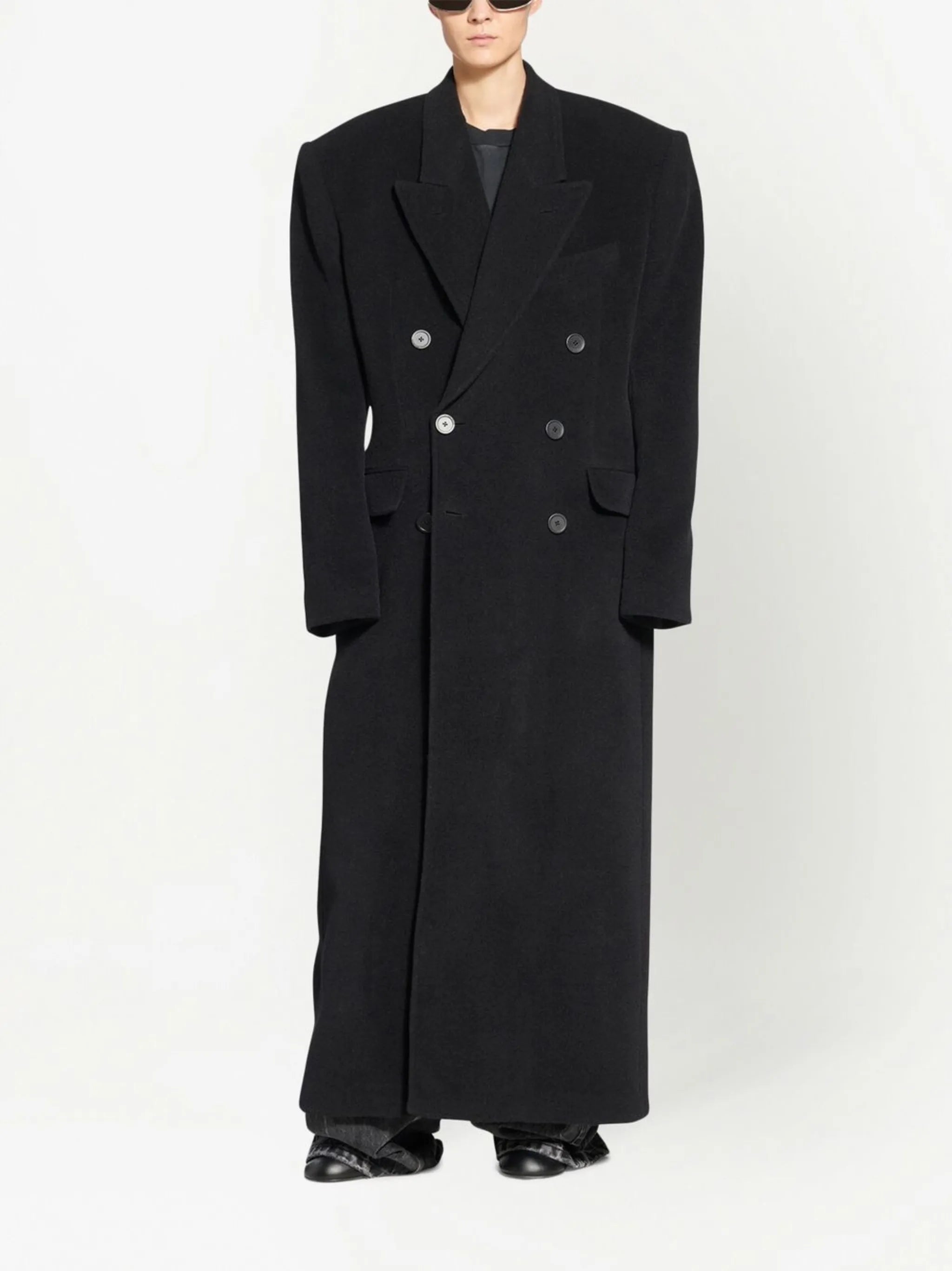 oversize double breasted coat