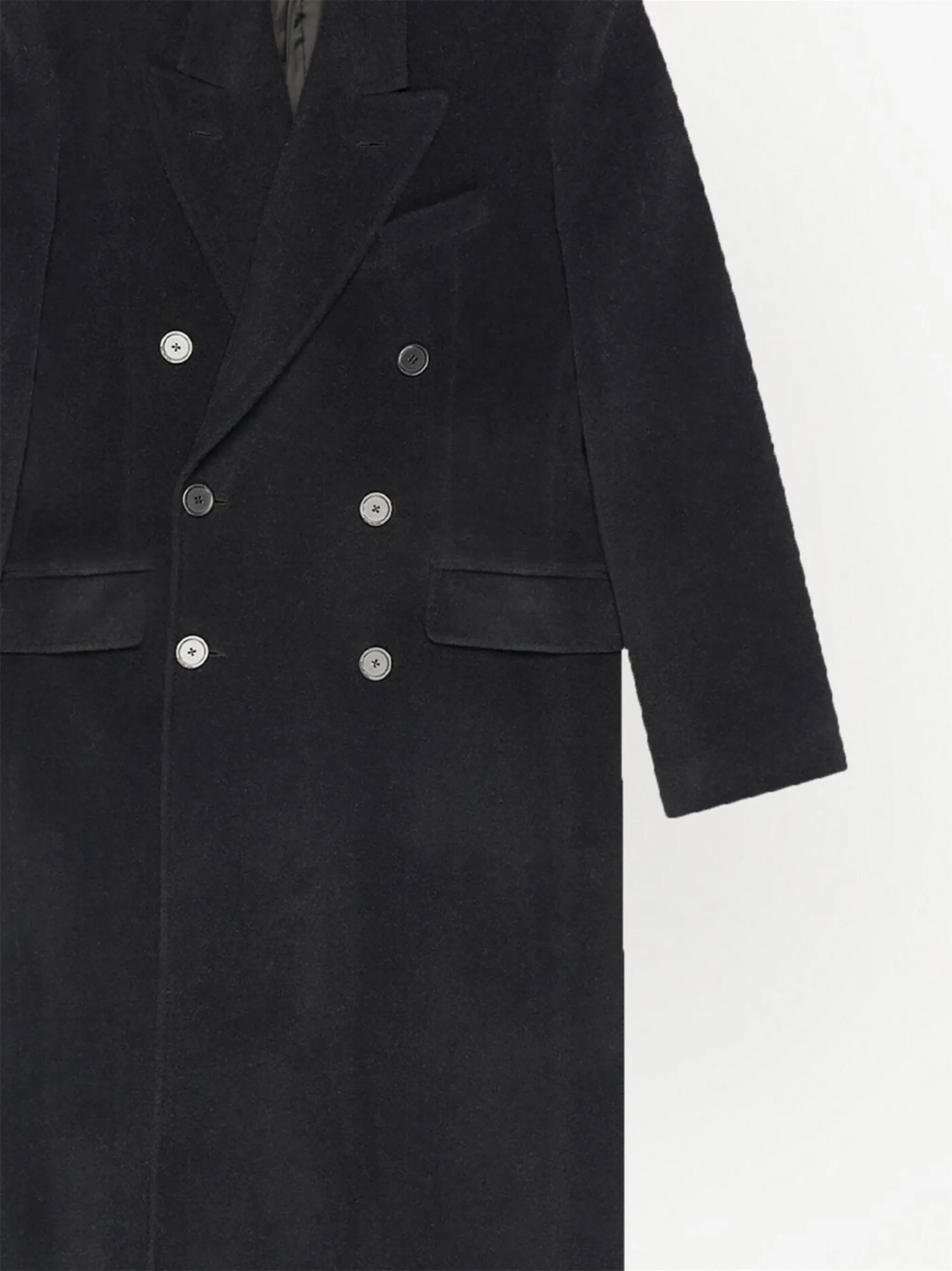 oversize double breasted coat