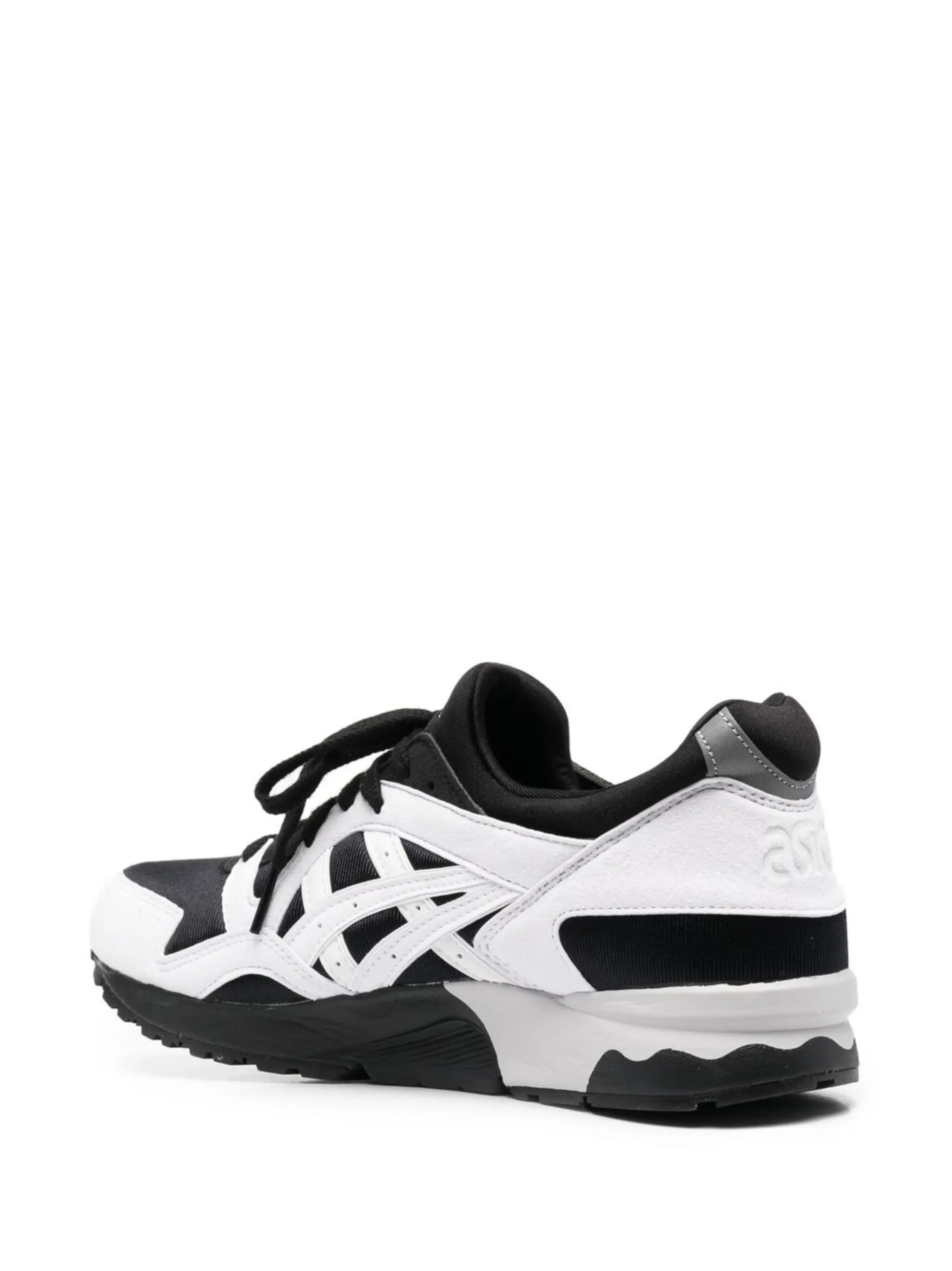 colour-block striped sneakers