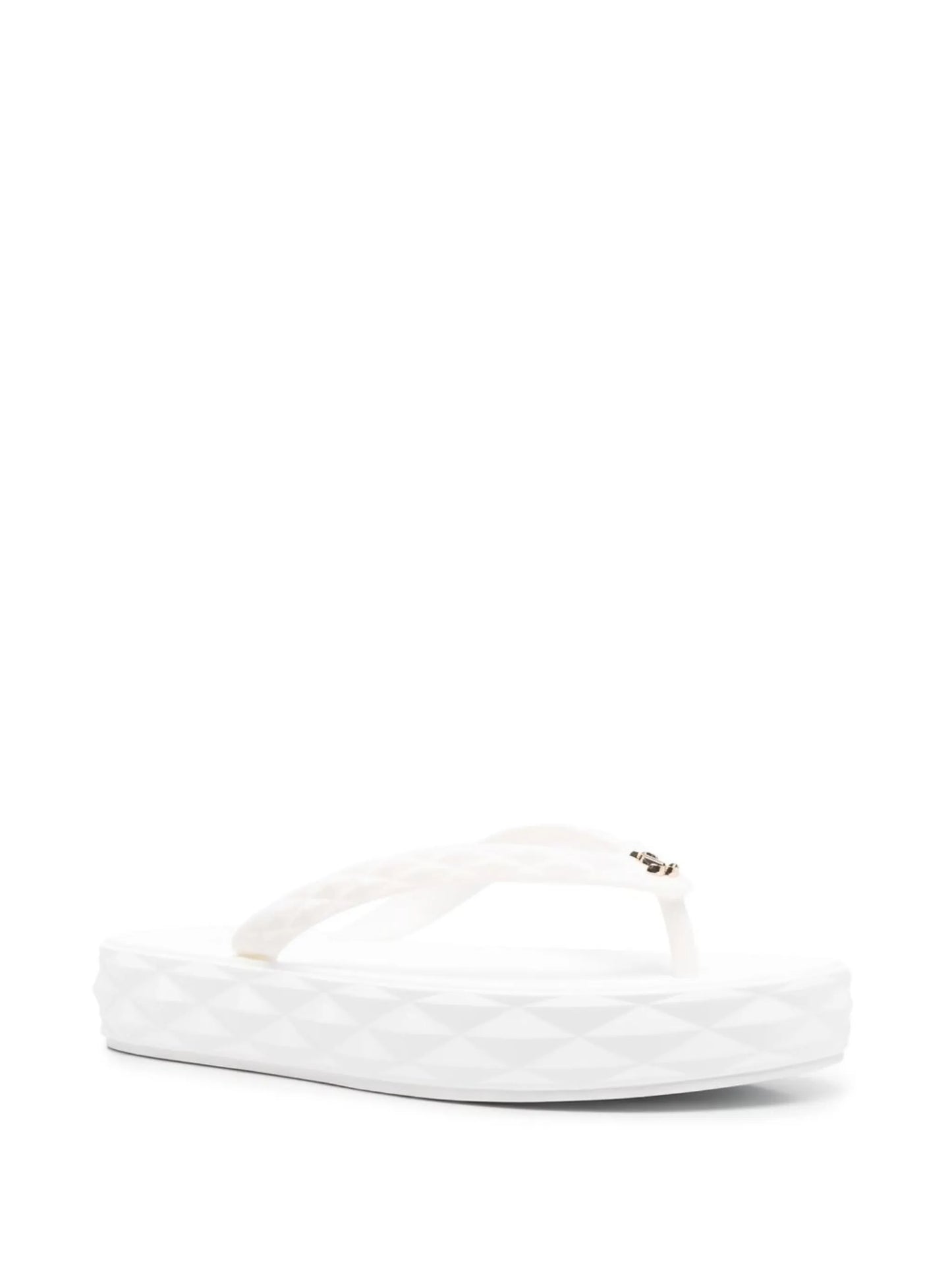 Diamond flip-flop sandals