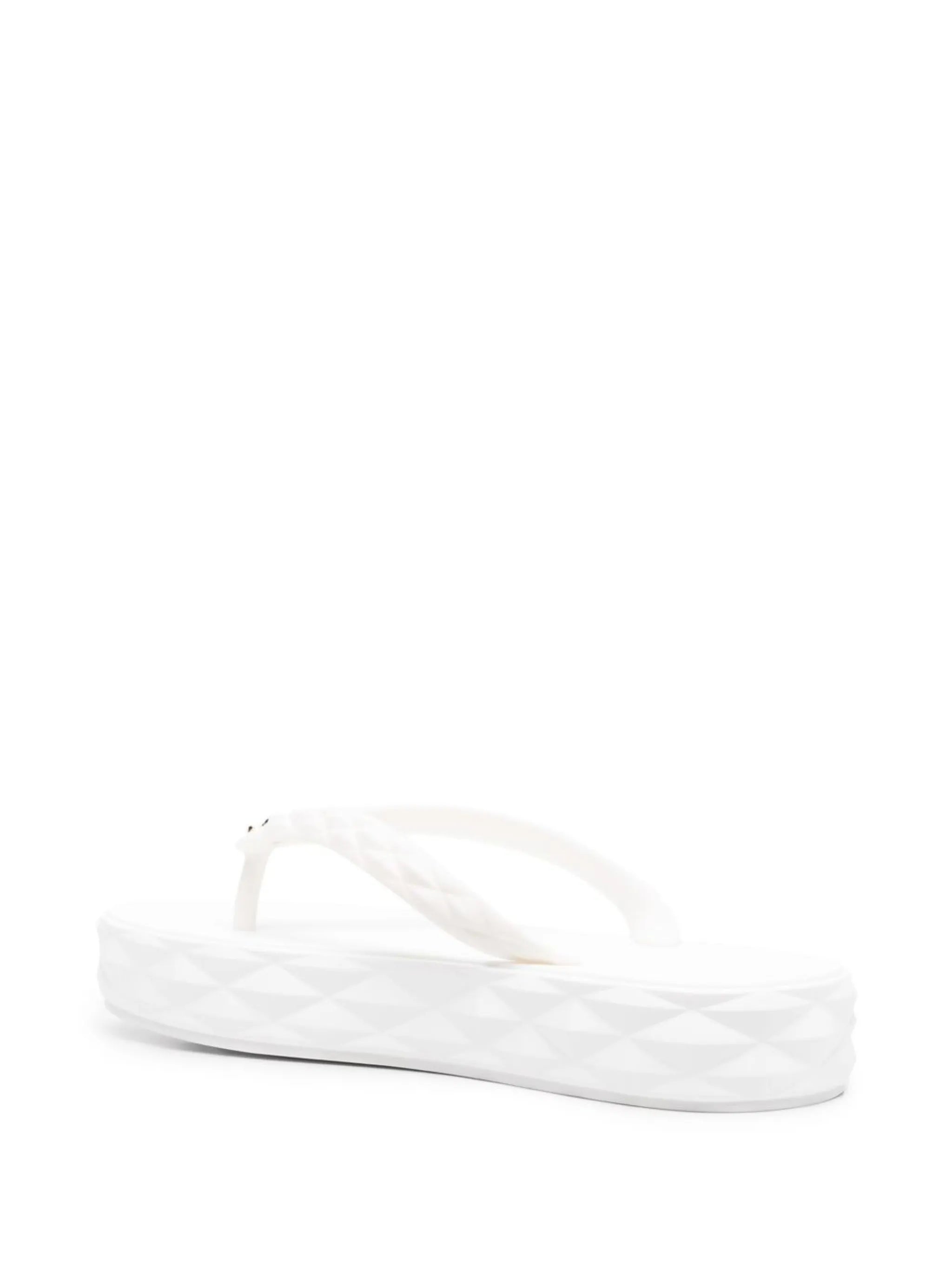 Diamond flip-flop sandals