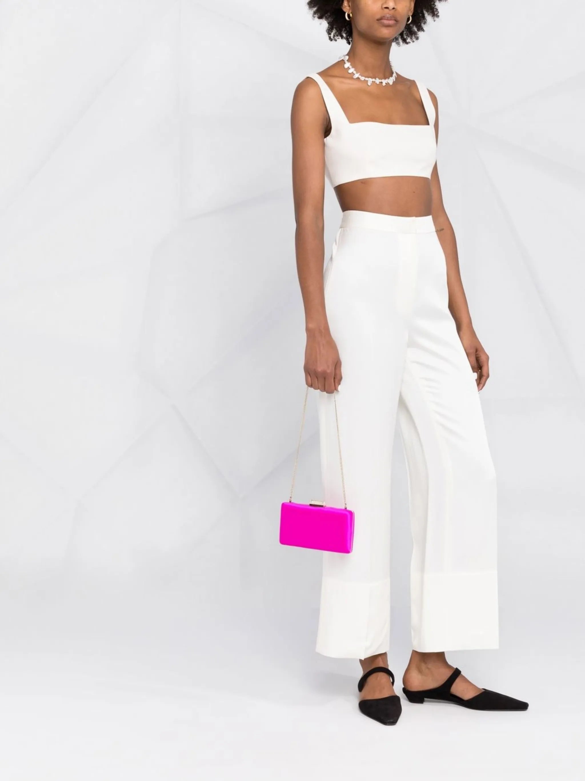 Clemmie clutch bag