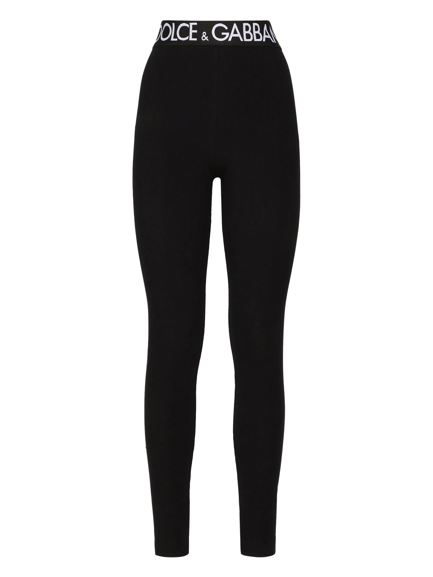 logo-waistband jersey leggings