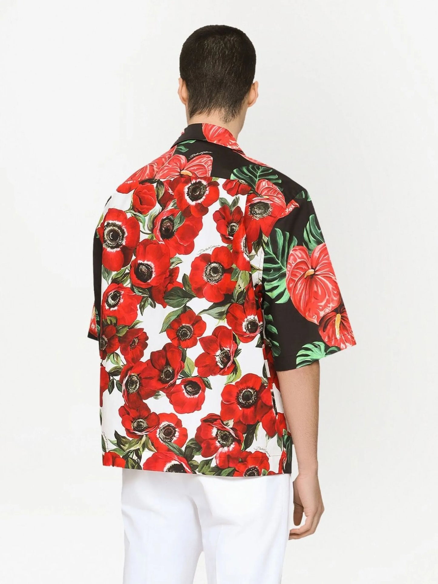 floral-print Hawaii shirt