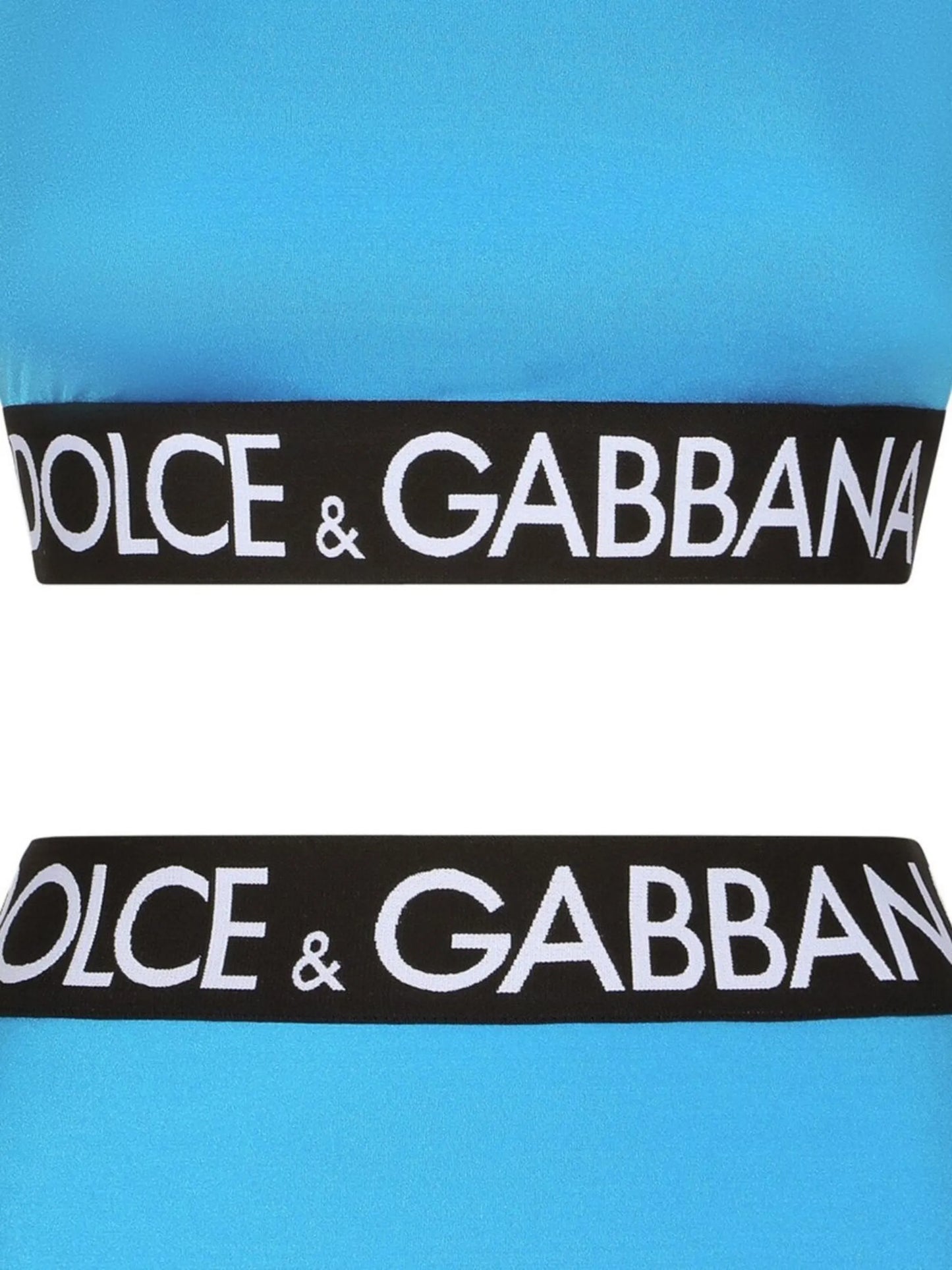 logo-trim bikini