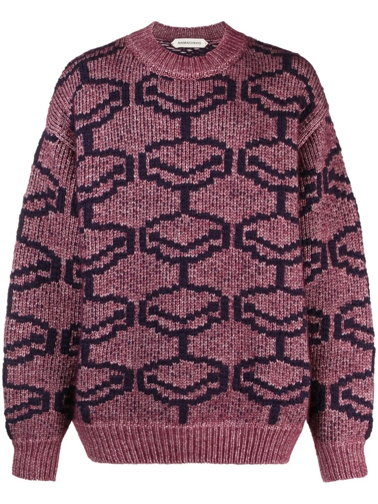 geometric-pattern jumper