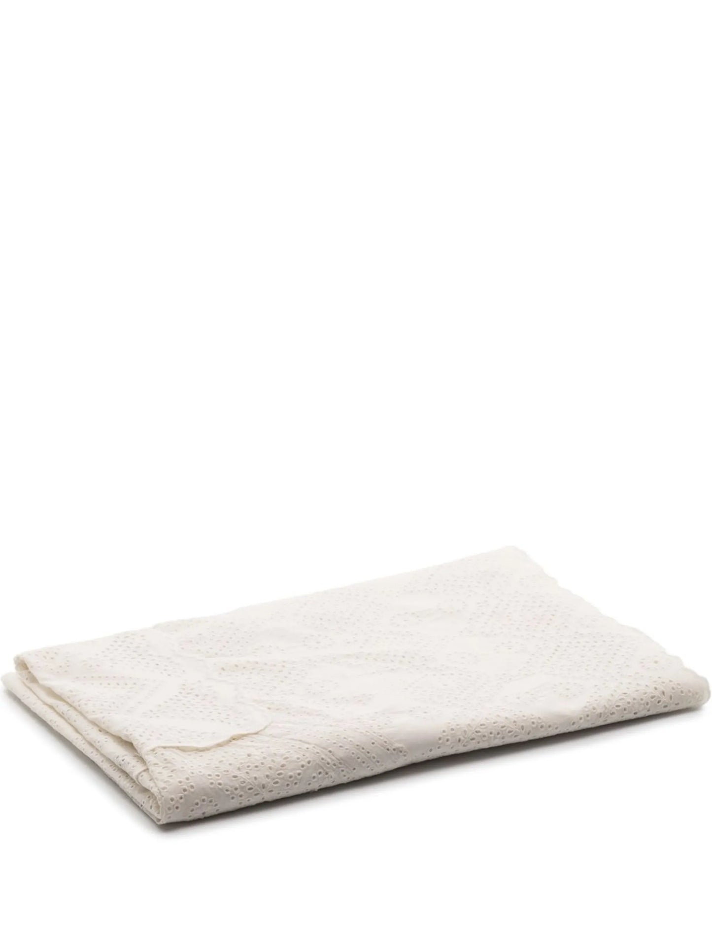 Vienne eyelet-embellished tablecloth