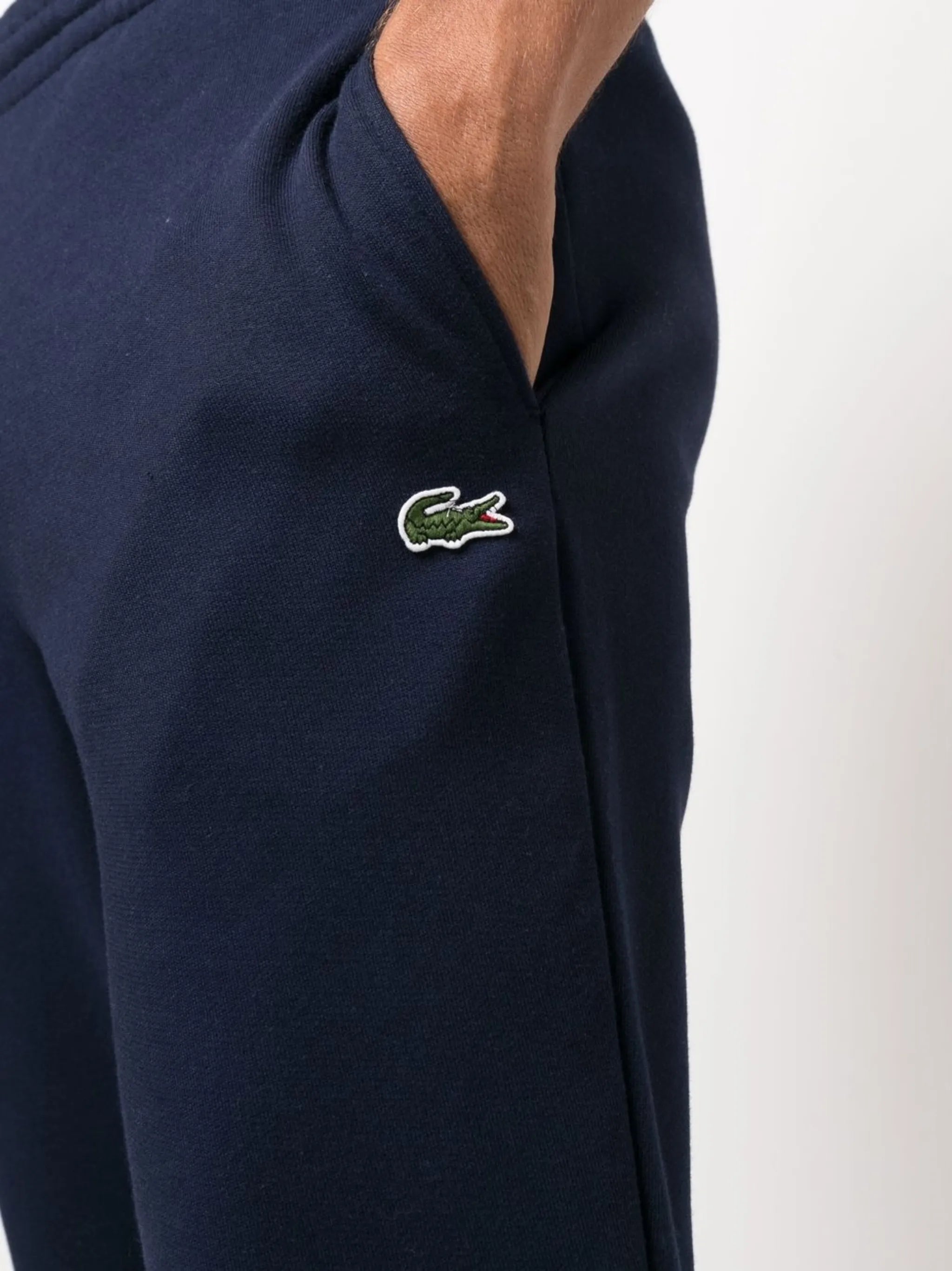 slim-cut track pants