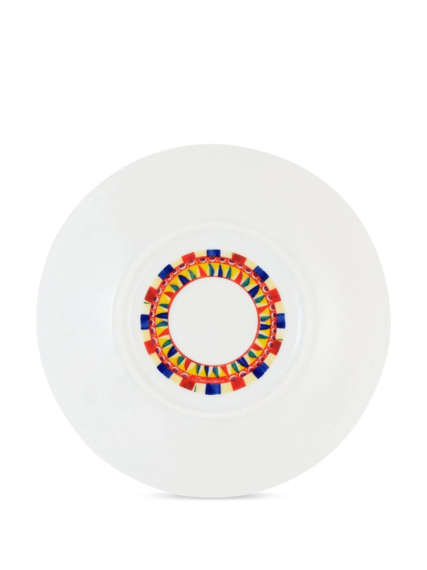 Carretto-print soup plates (set of two)