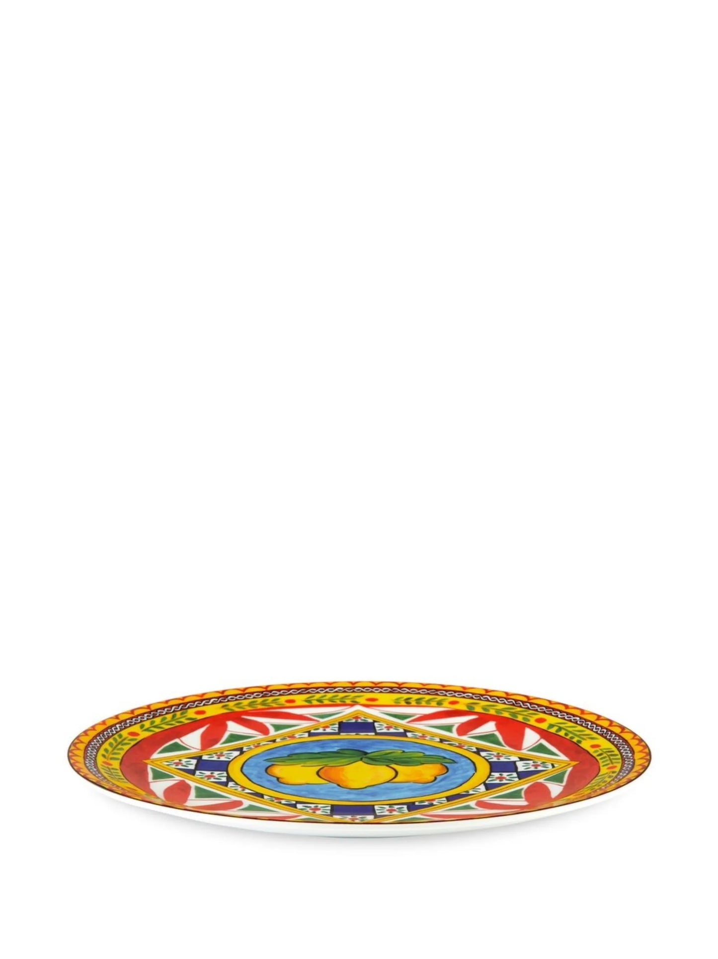 Carretto Siciliano porcelain charger plate