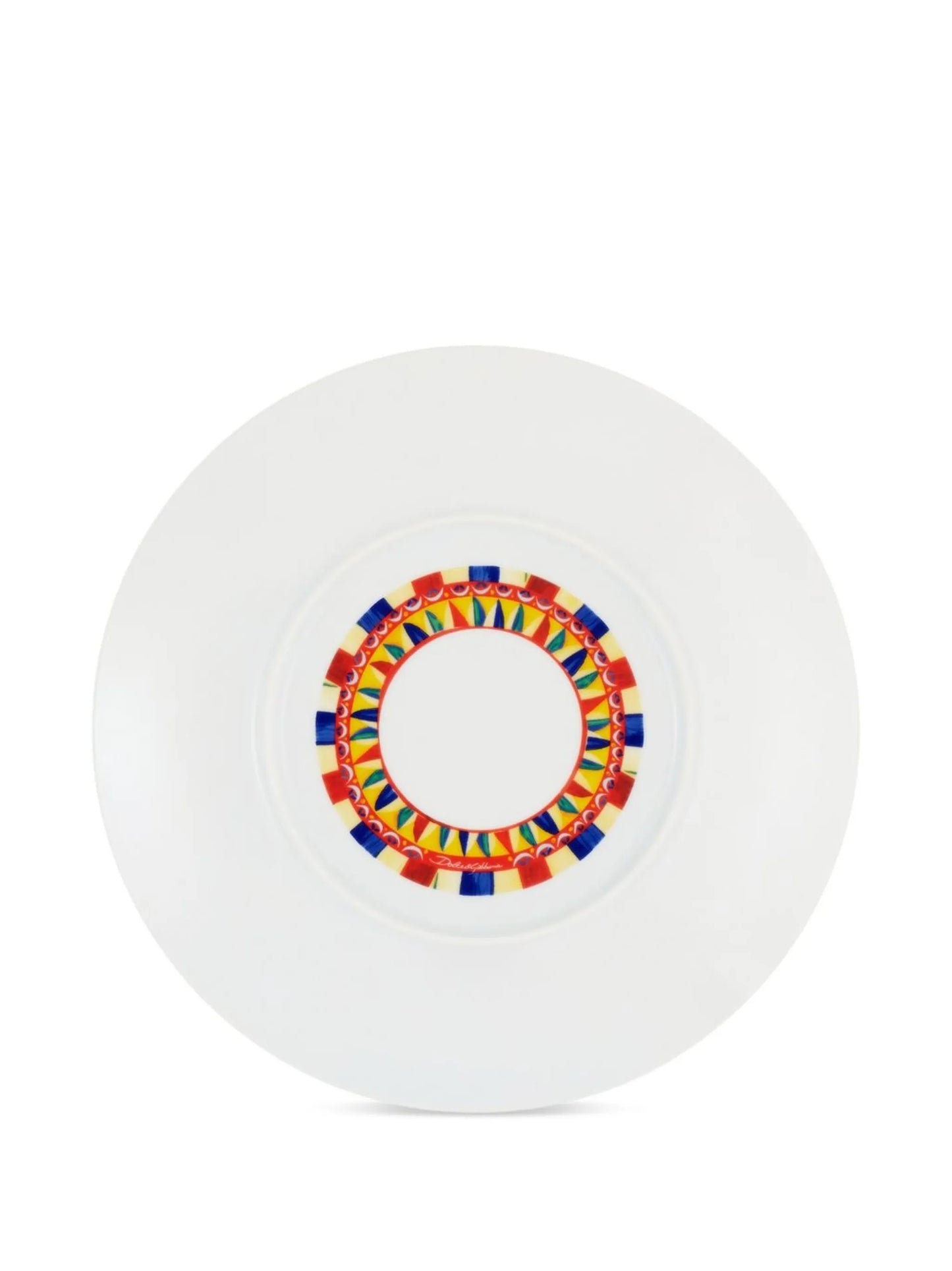 Carretto Siciliano porcelain charger plate