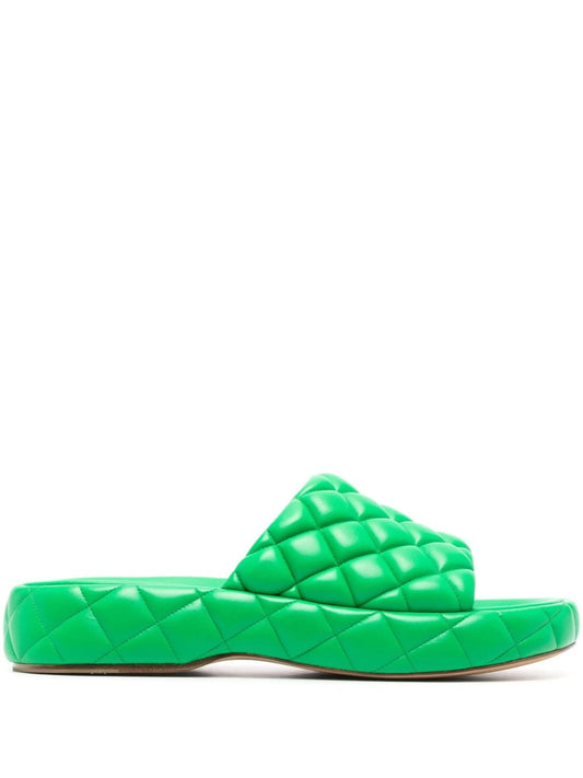 35mm padded leather slides