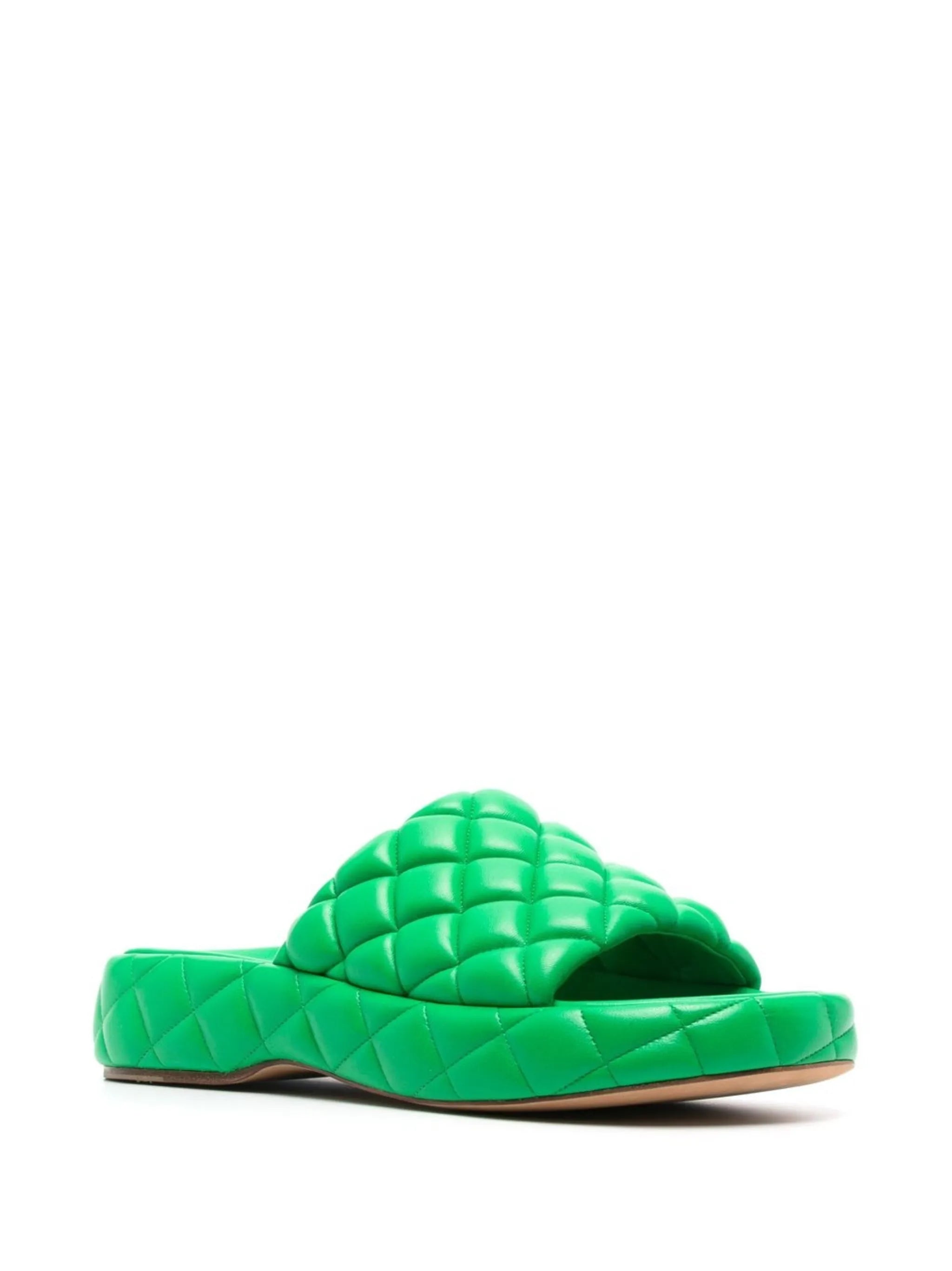 35mm padded leather slides