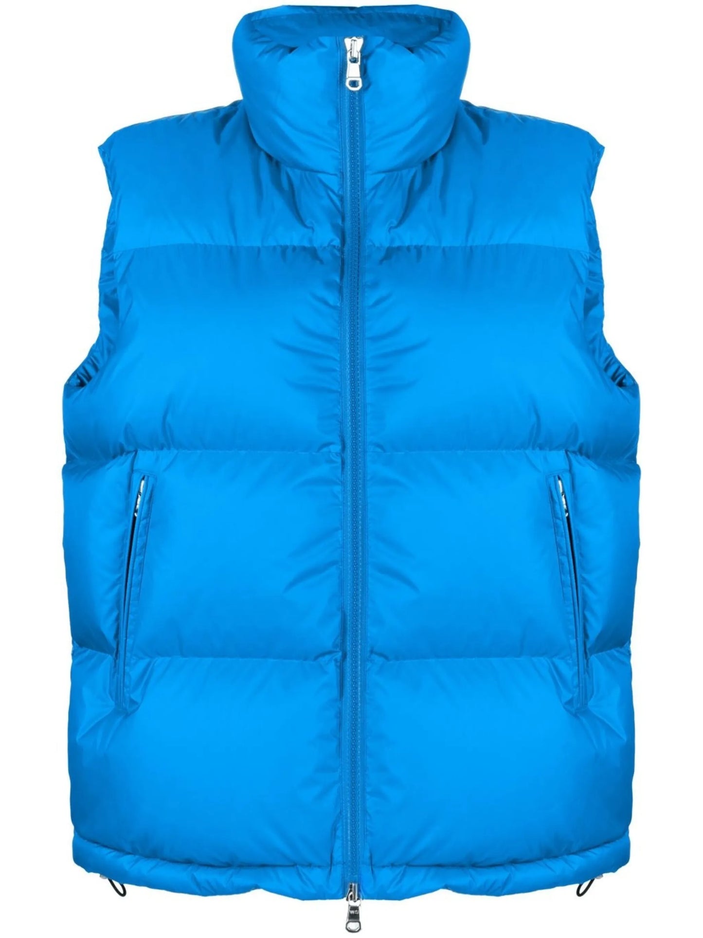 padded zip-up gilet
