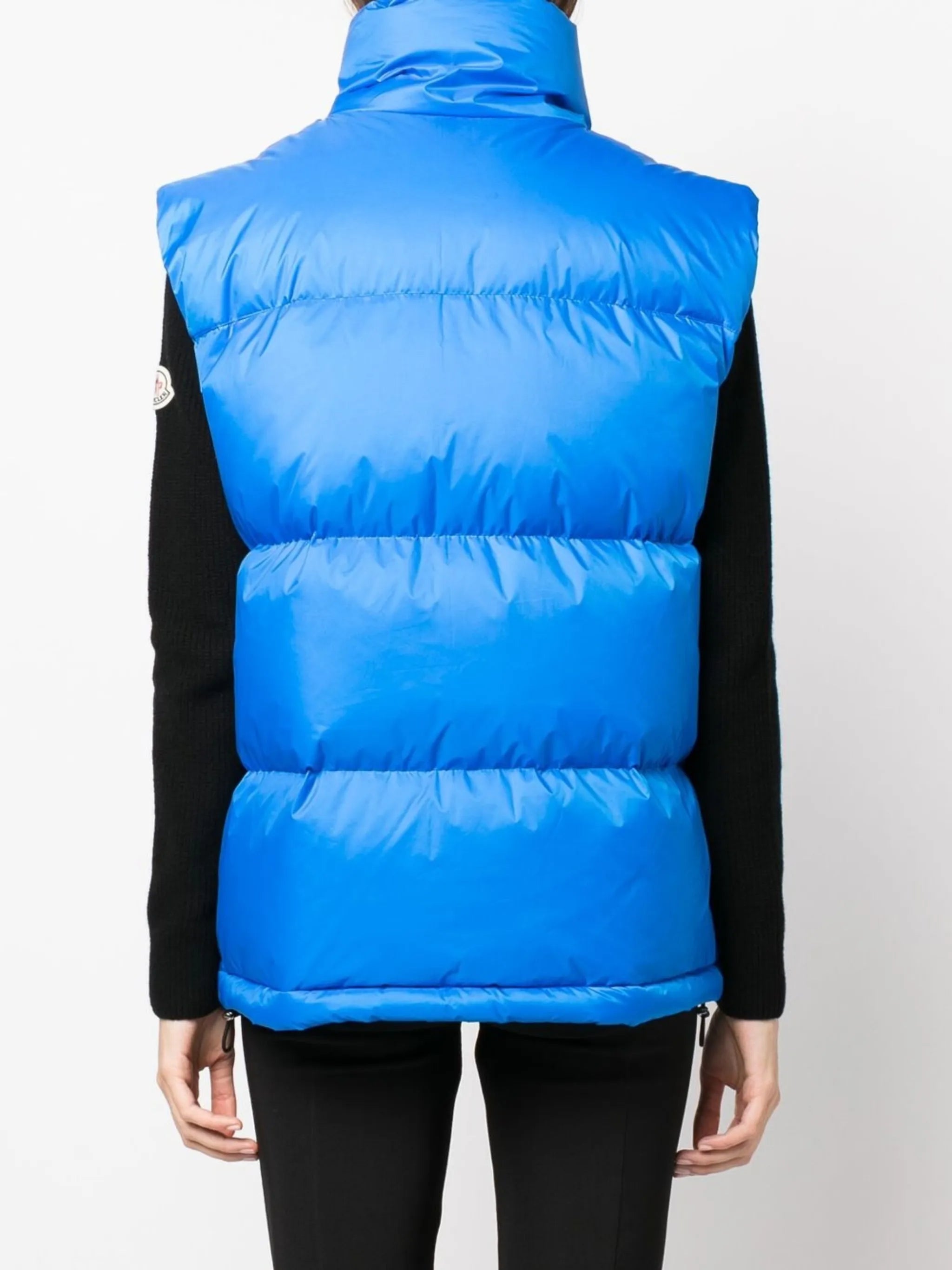 padded zip-up gilet
