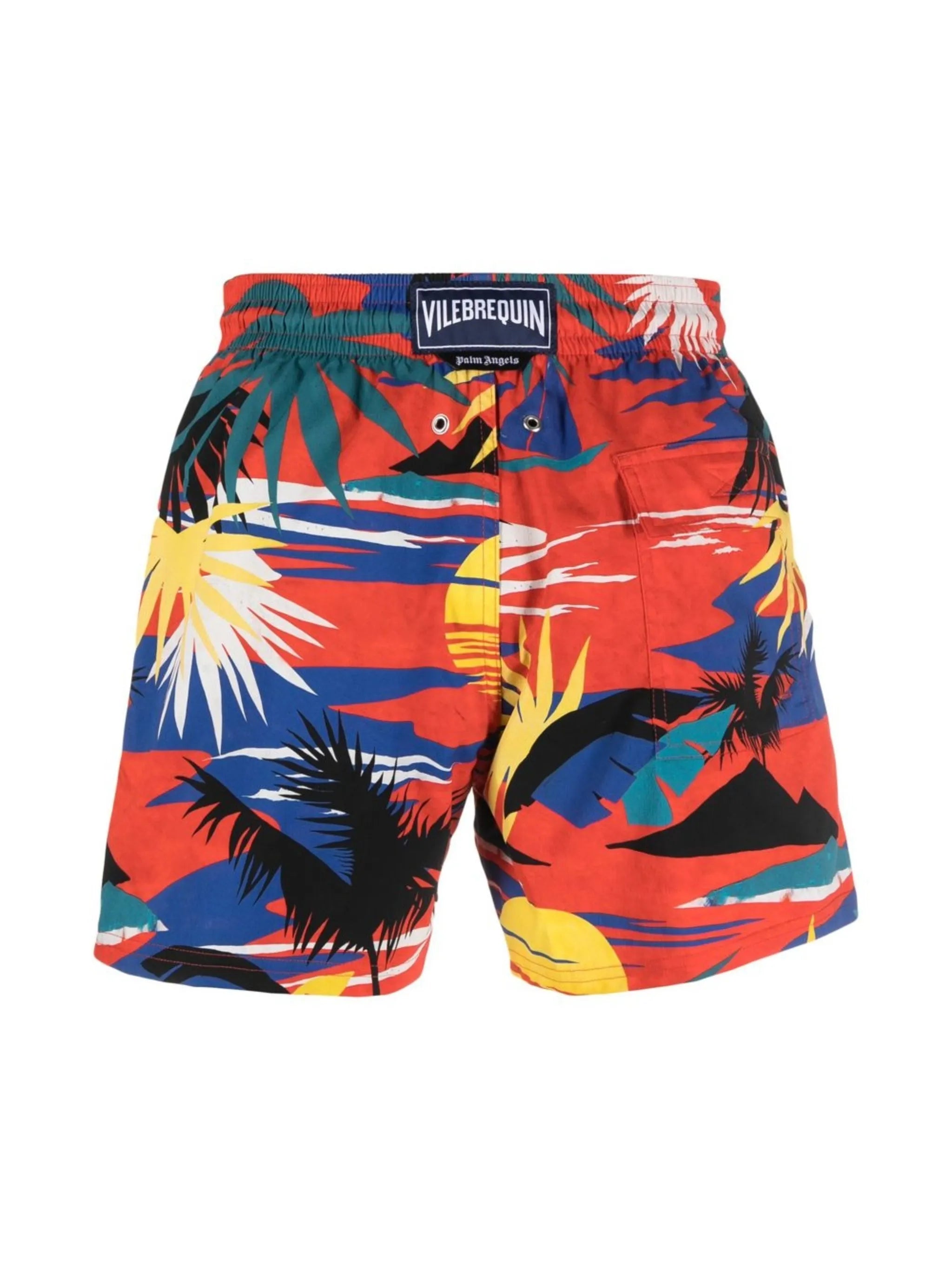 x Vilebrequin graphic-print swimming shorts
