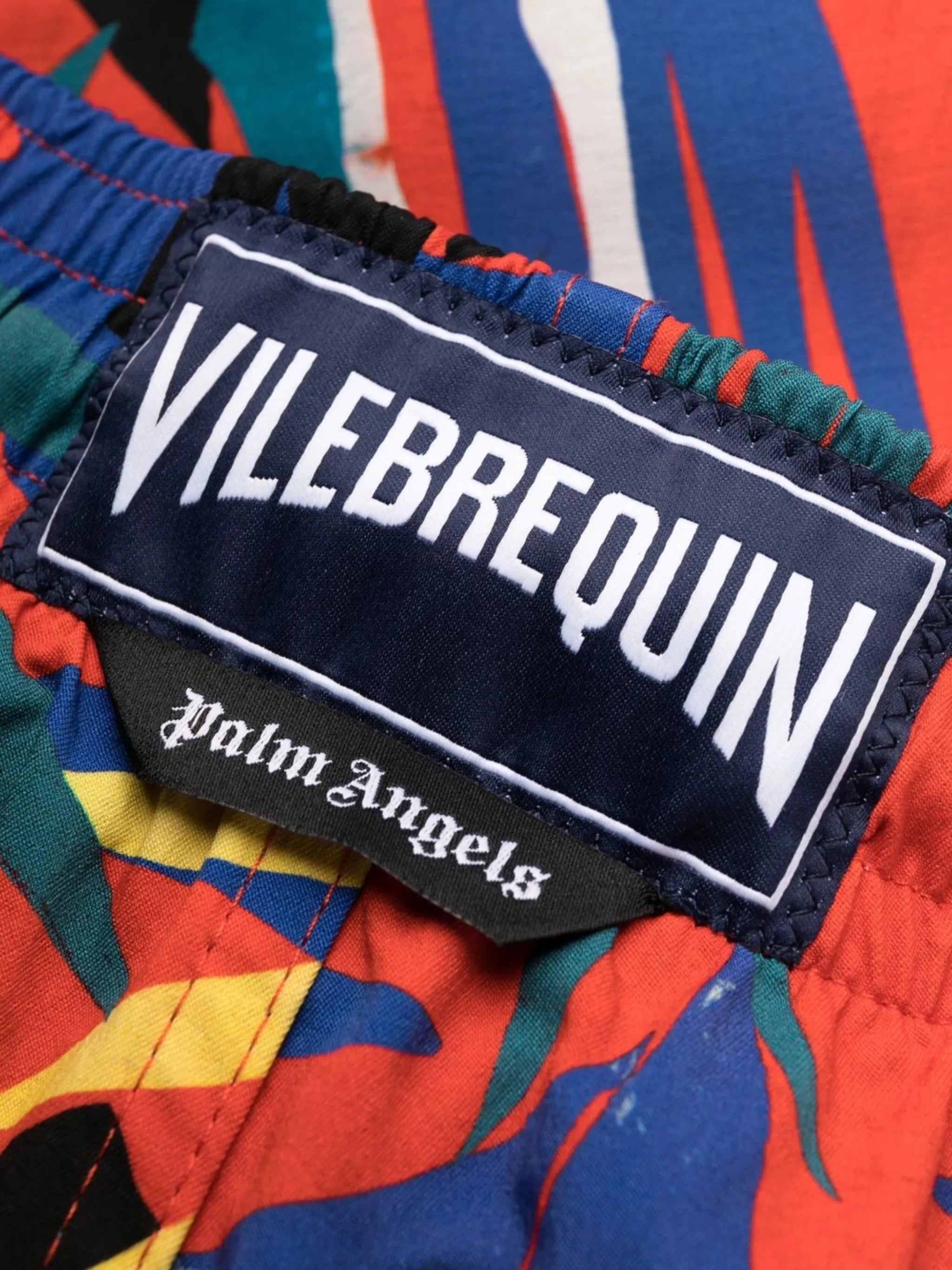 x Vilebrequin graphic-print swimming shorts
