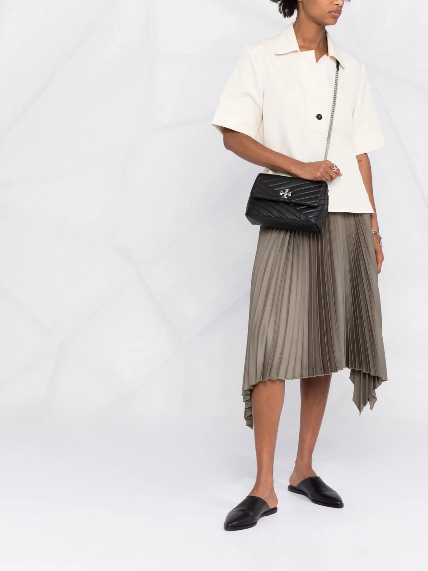 small Kira Chevron convertible shoulder bag