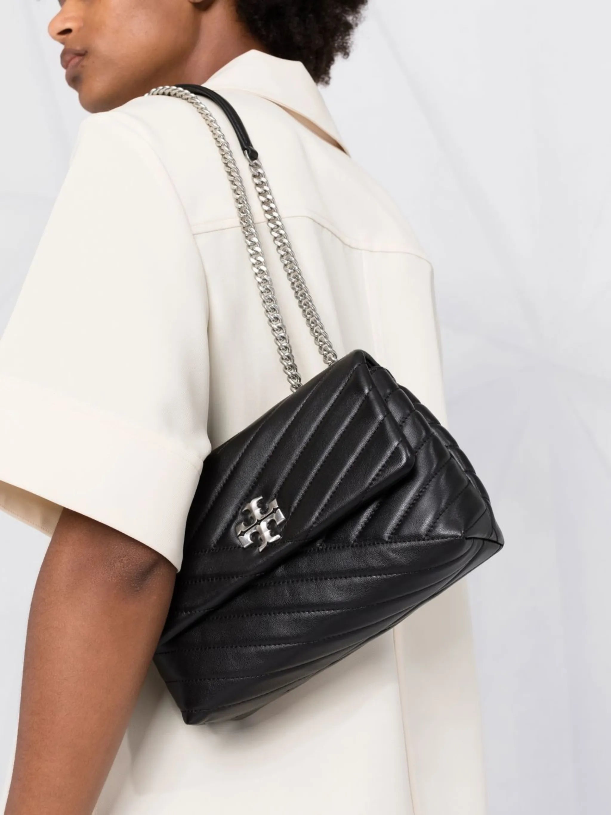 small Kira Chevron convertible shoulder bag