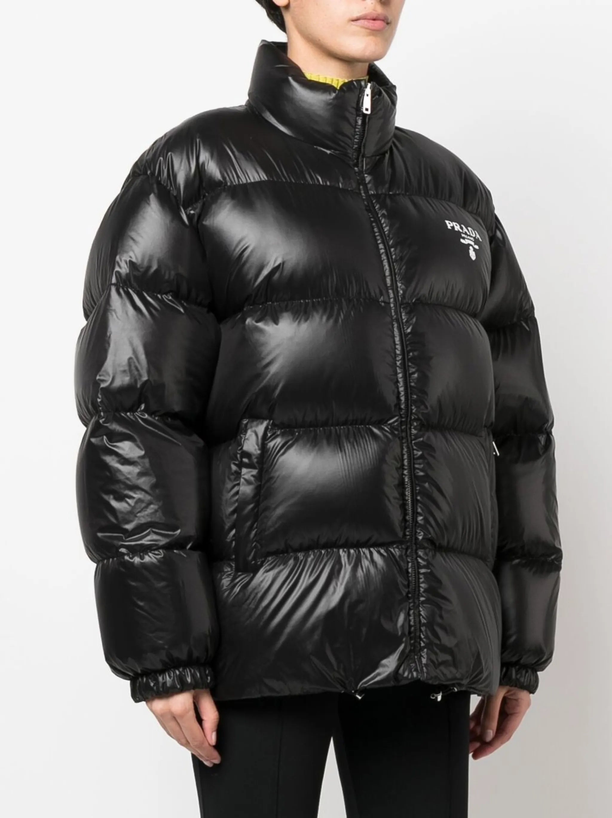 Re-Nylon puffer jacket