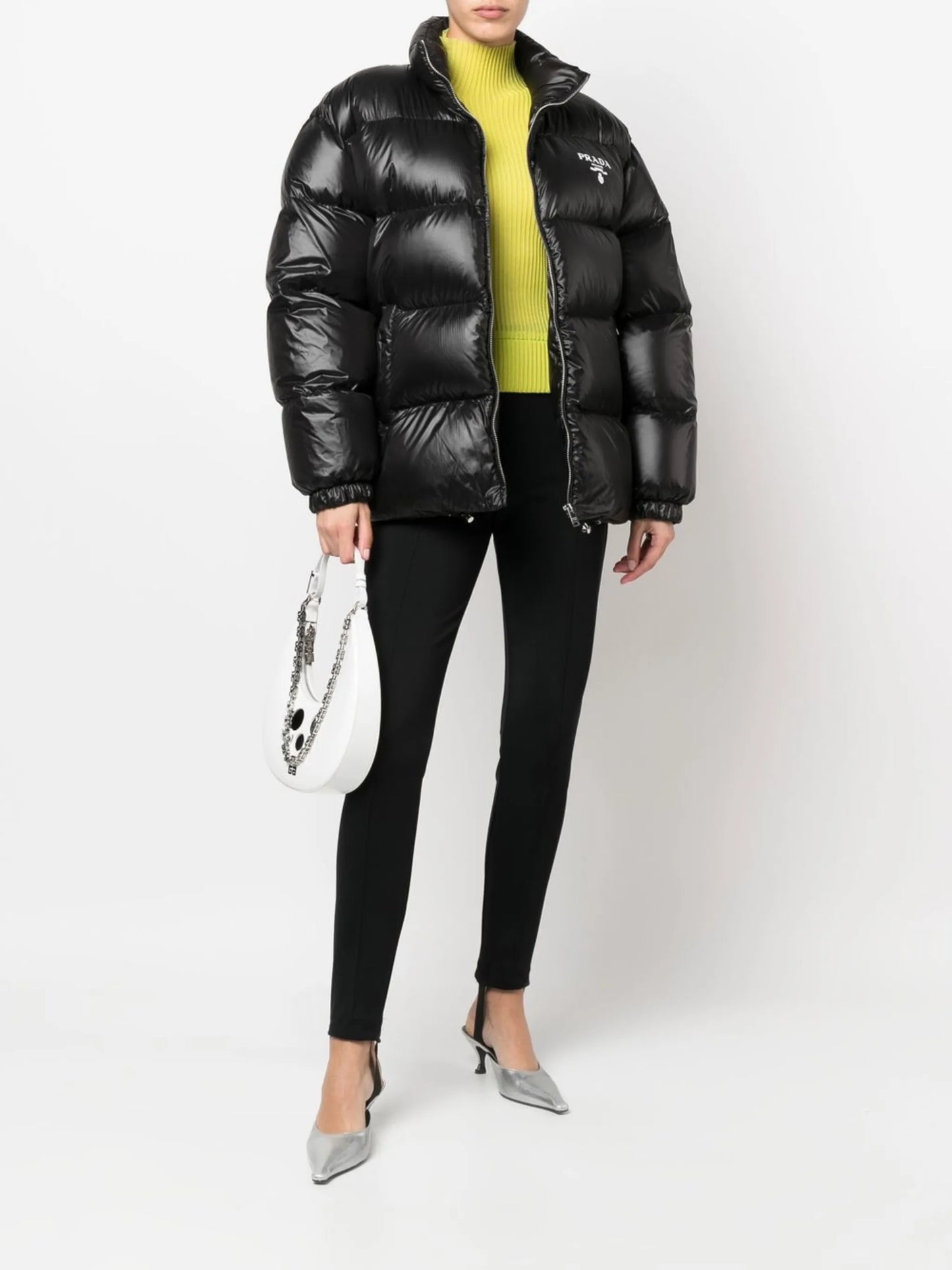 Re-Nylon puffer jacket