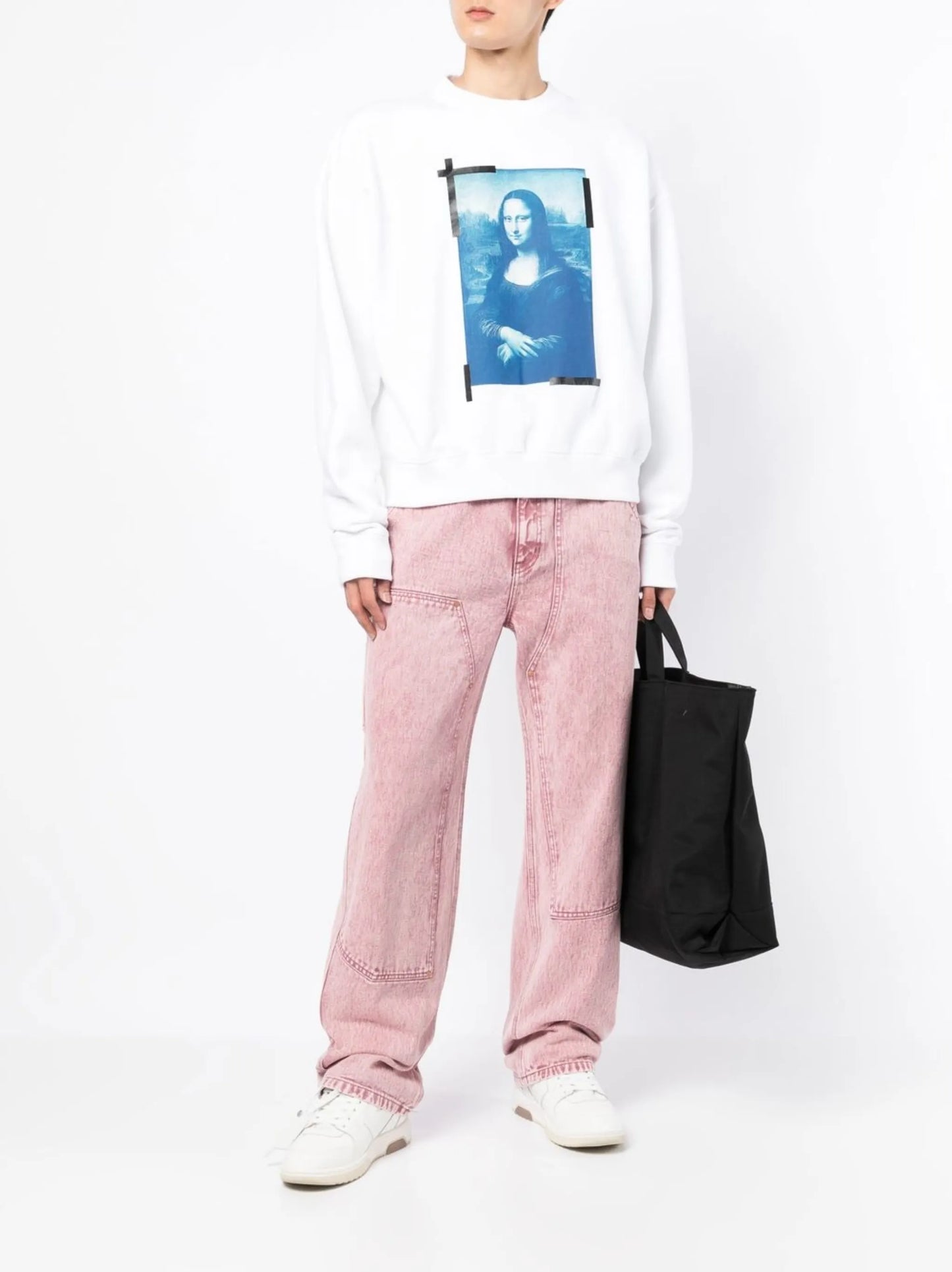 Mona Lisa-print sweatshirt