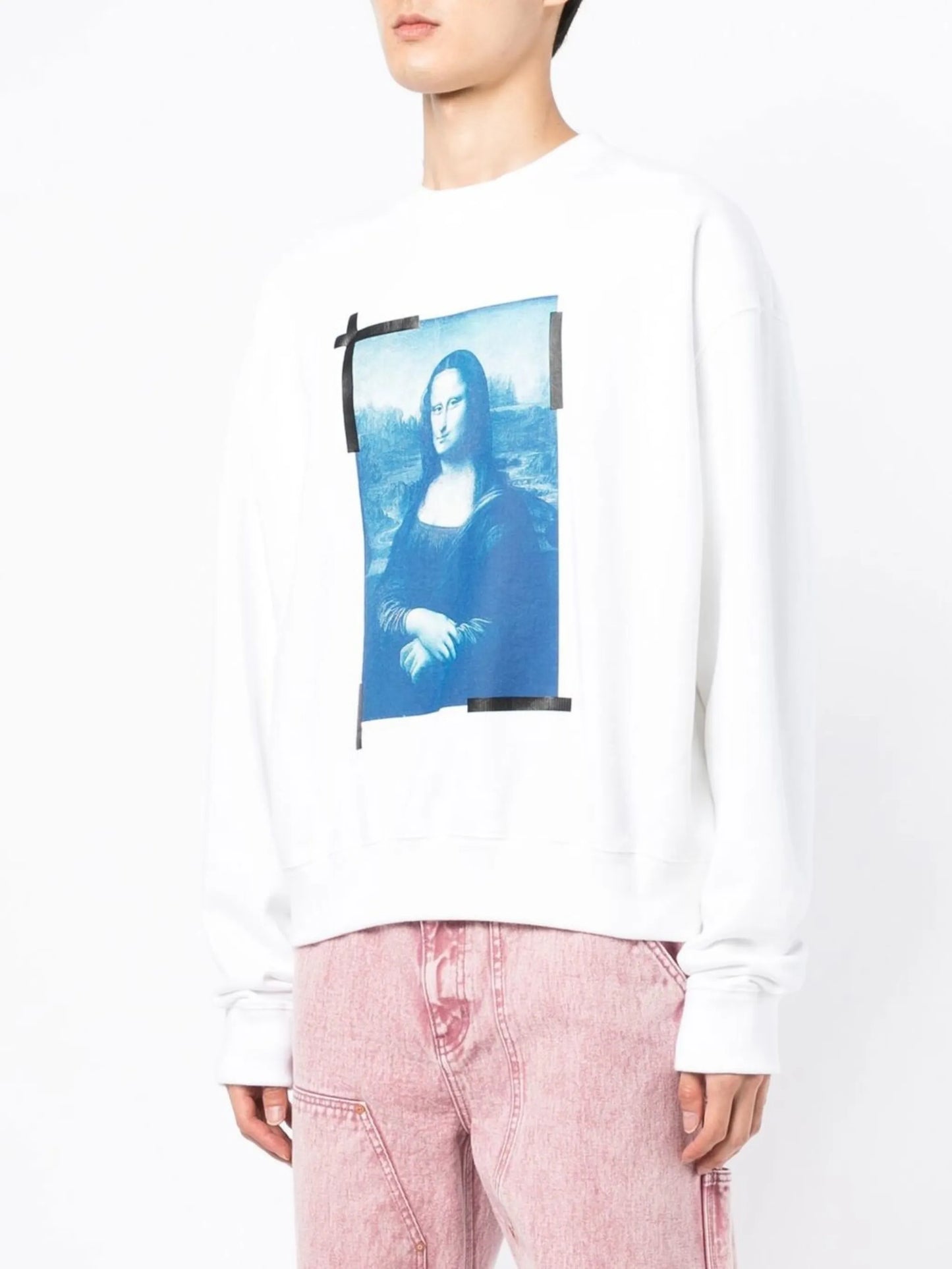Mona Lisa-print sweatshirt