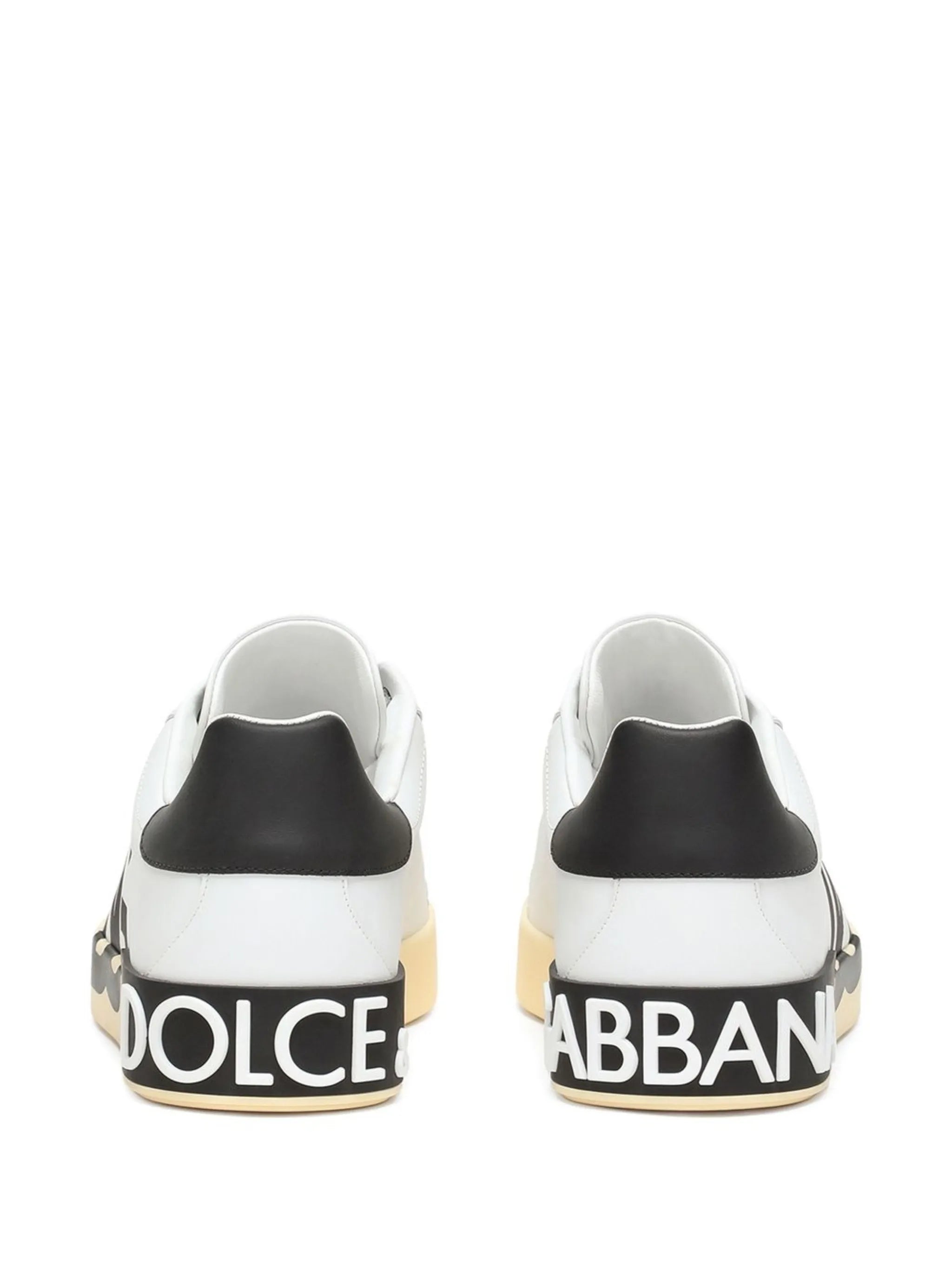 calfskin nappa Portofino sneakers with DG logo print