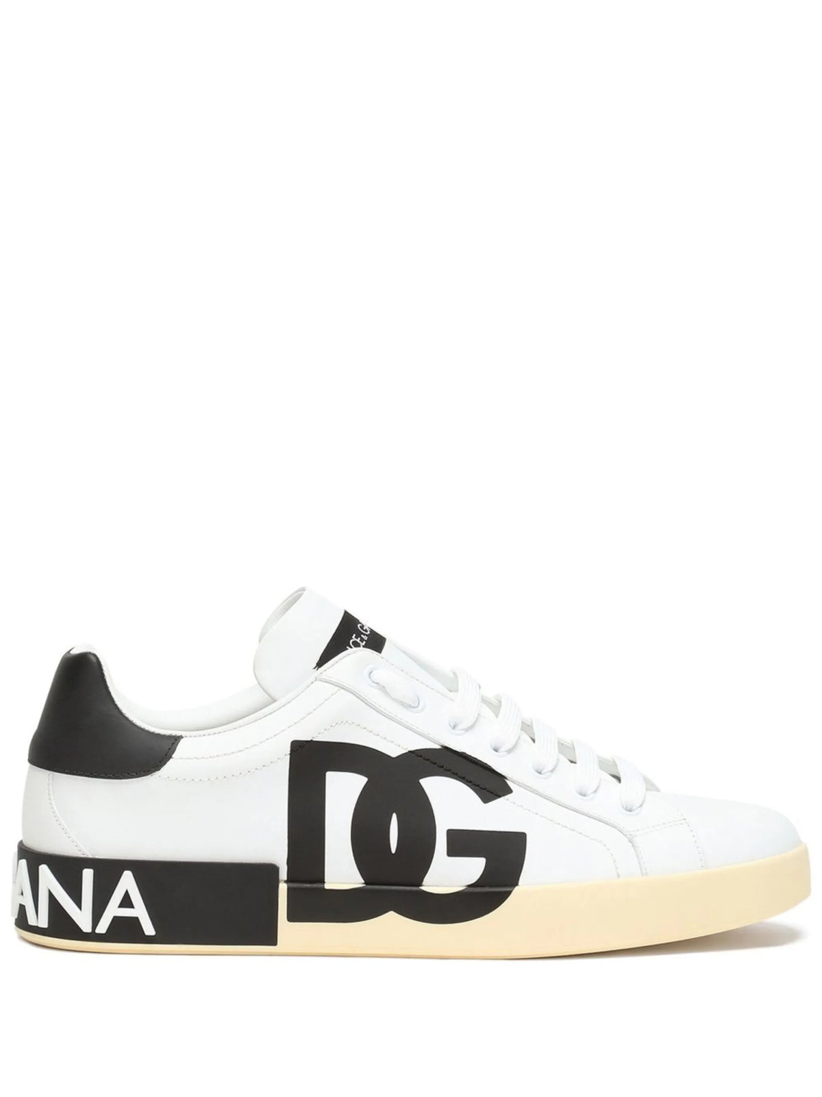 calfskin nappa Portofino sneakers with DG logo print