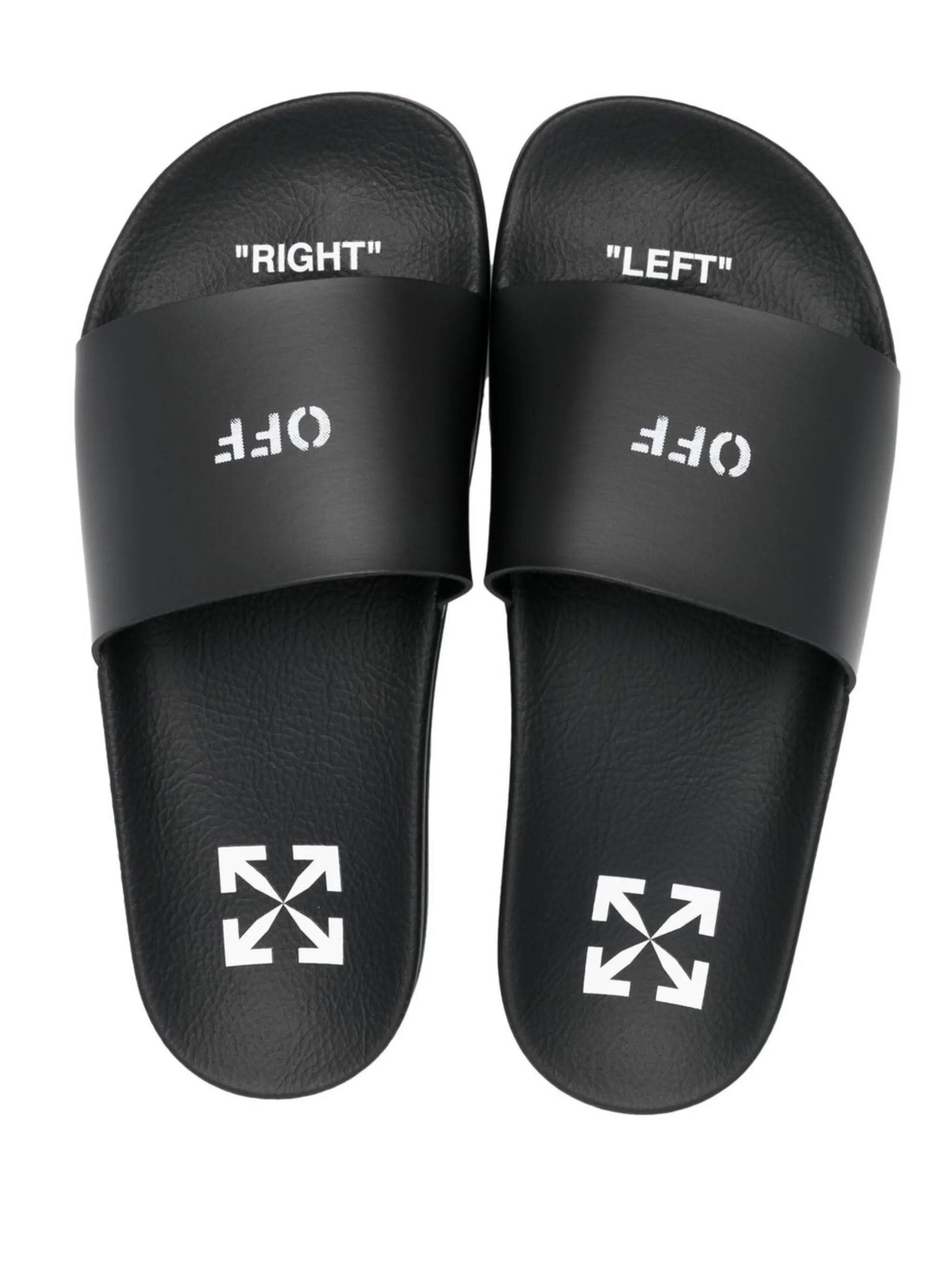 logo-print pool slides
