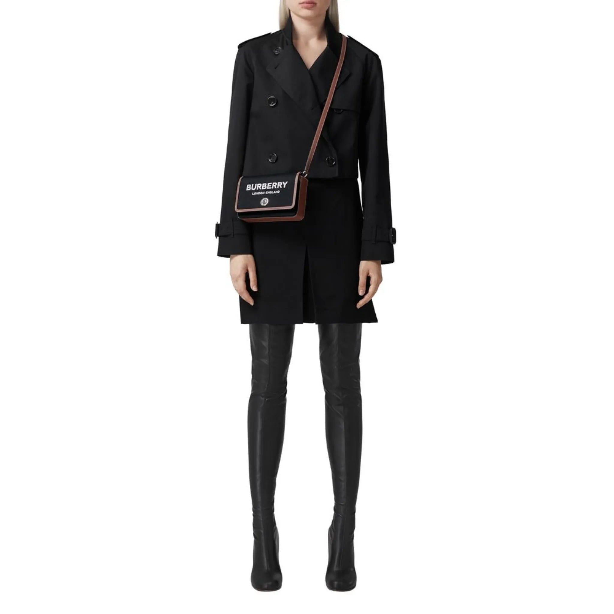 small logo-print crossbody bag